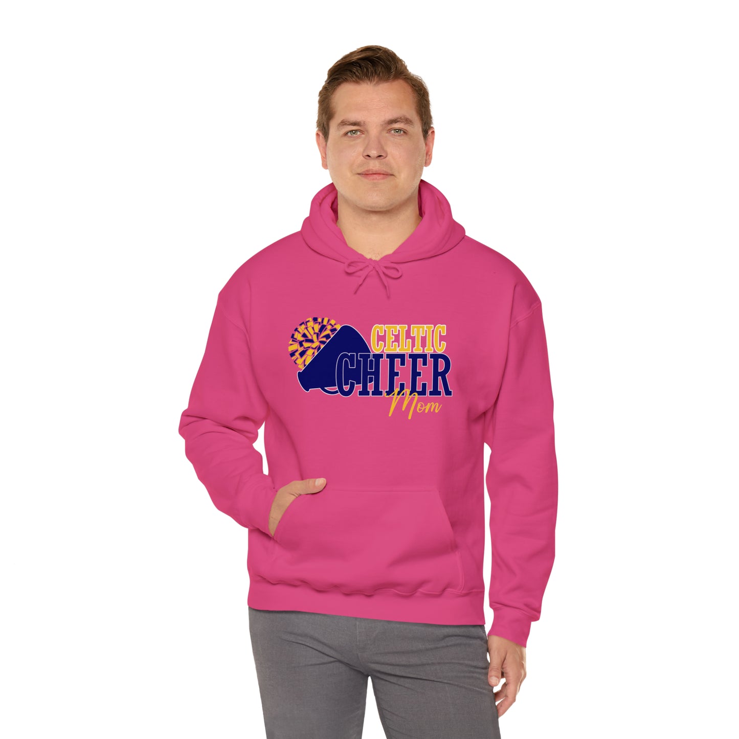 Celtic Cheer Mom Hooded Sweatshirt