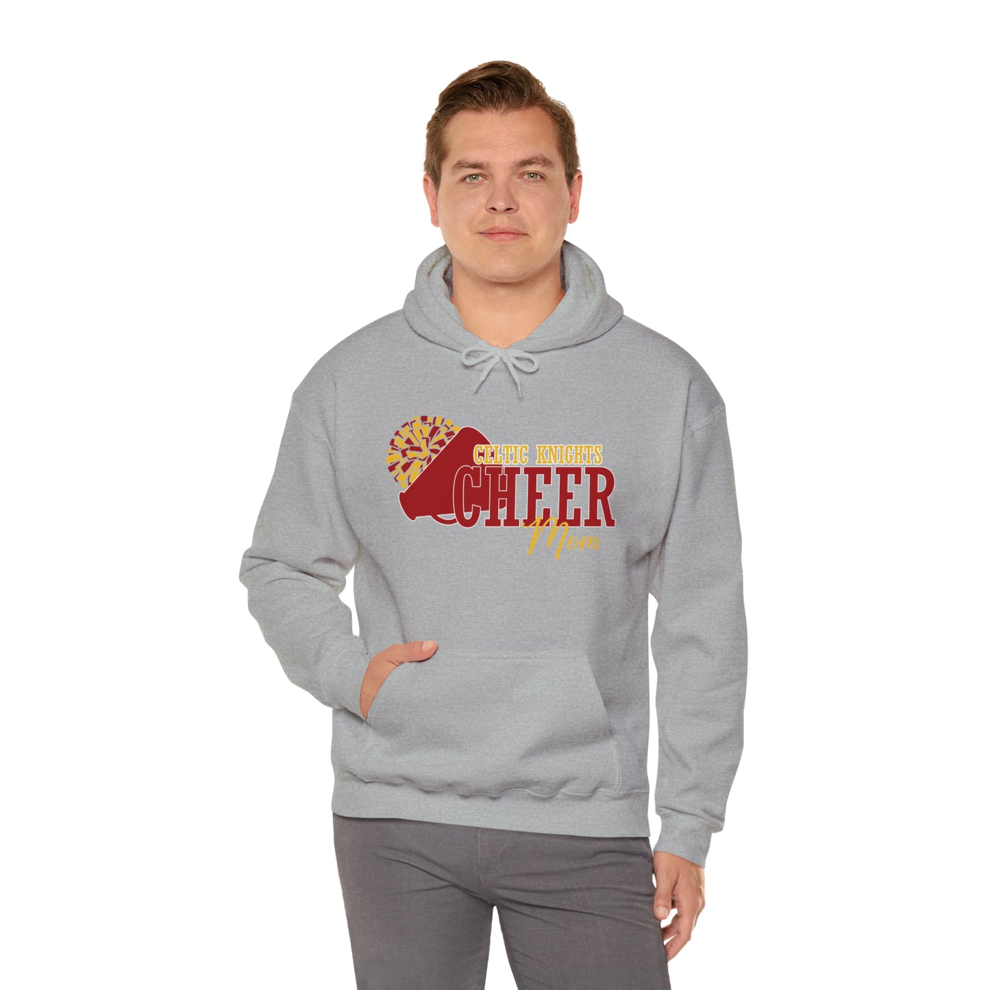 Celtic Knights Cheer Mom Hooded Sweatshirt