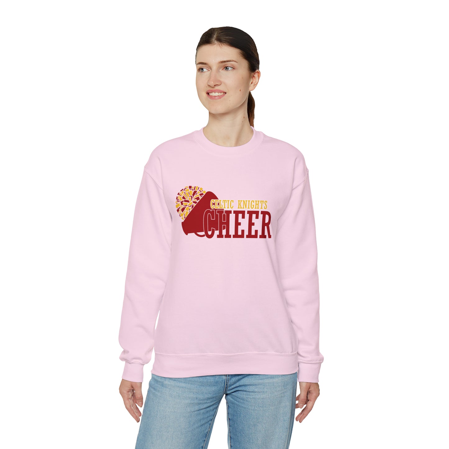 Celtic Knights Cheer Crewneck Sweatshirt