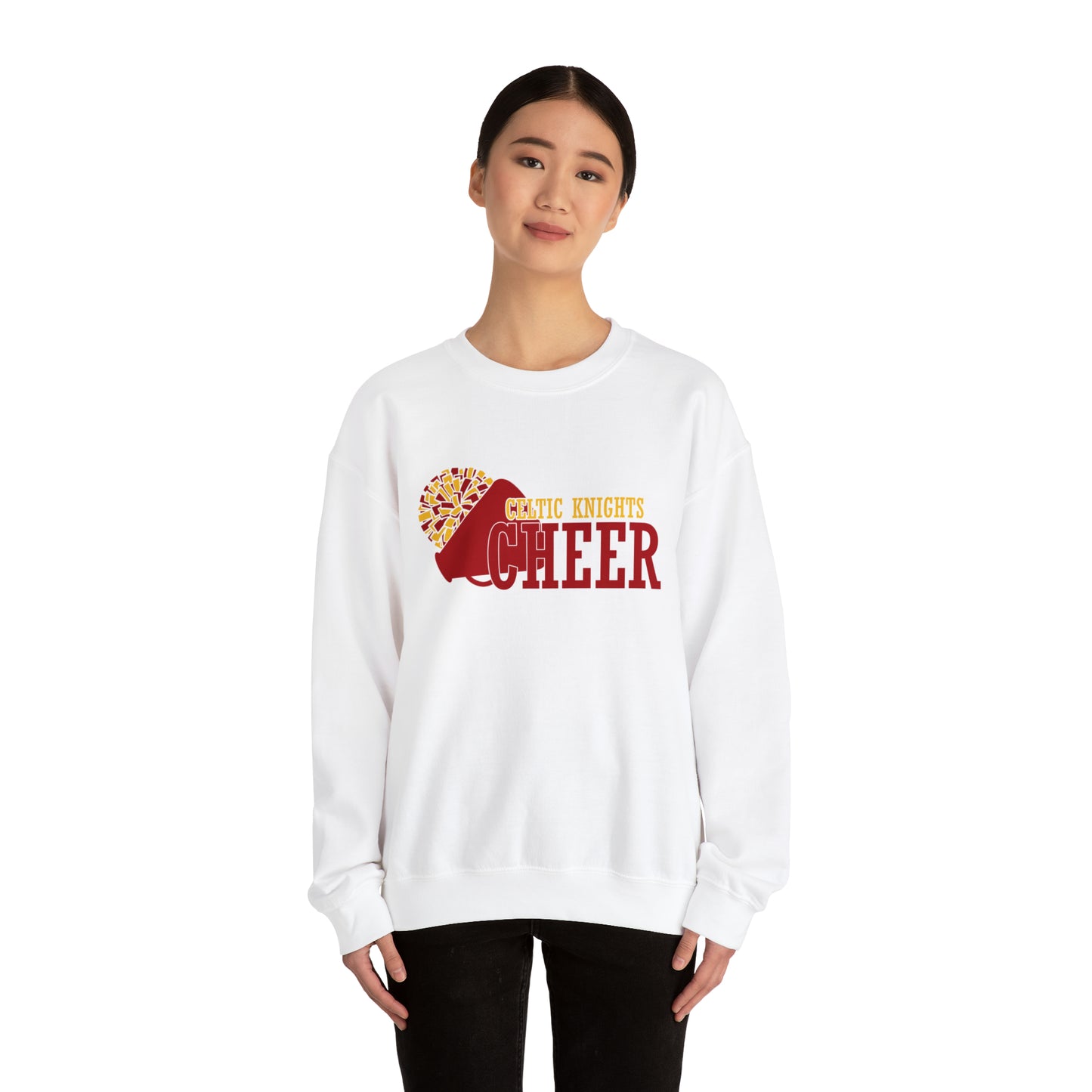 Celtic Knights Cheer Crewneck Sweatshirt