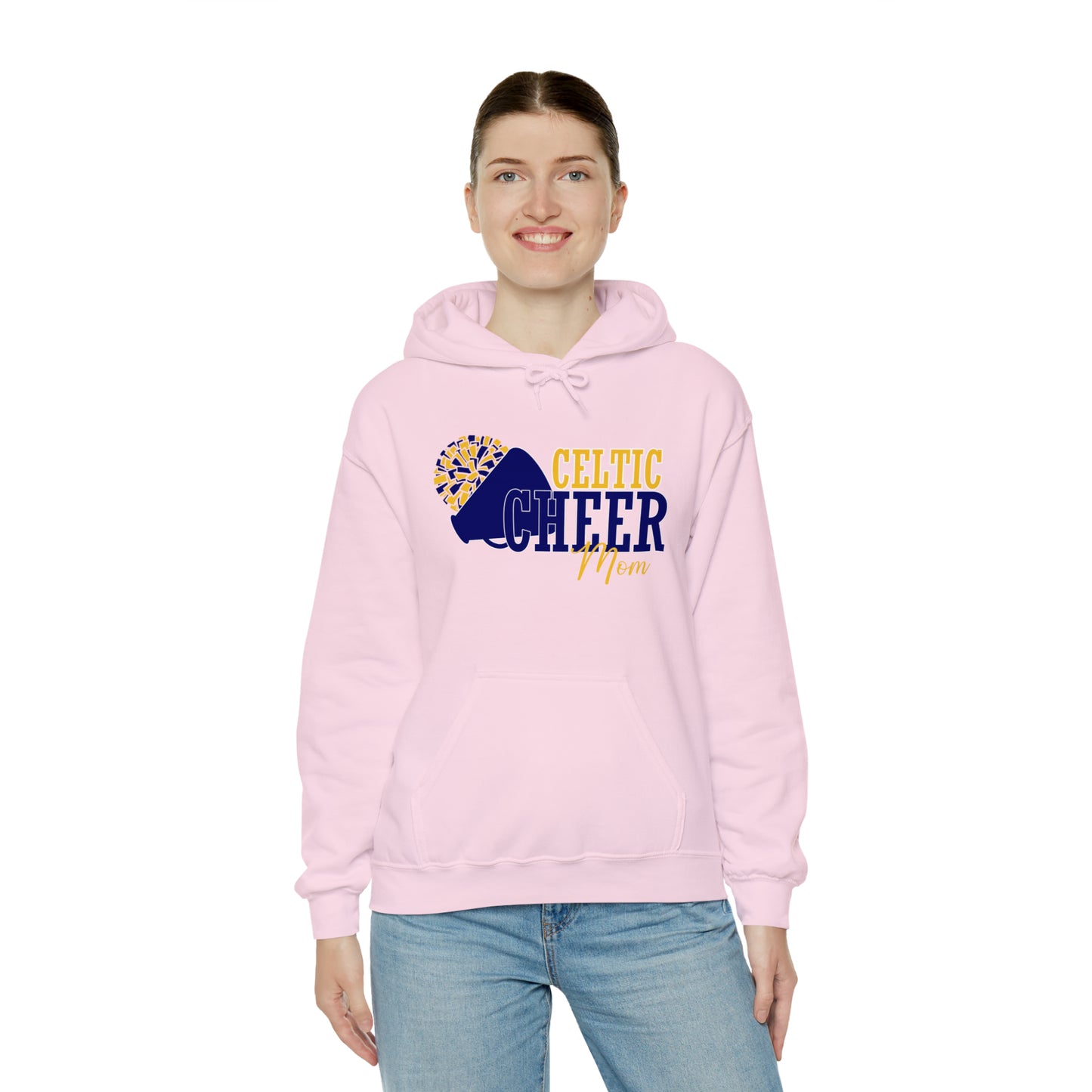 Celtic Cheer Mom Hooded Sweatshirt