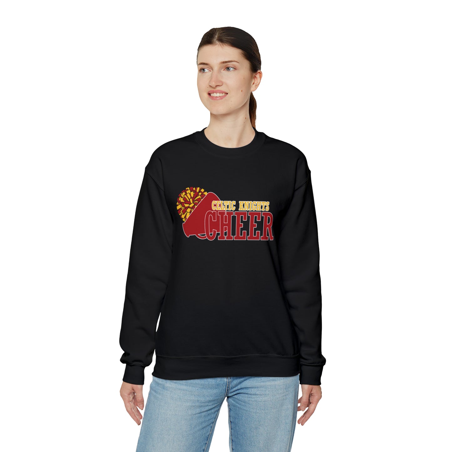 Celtic Knights Cheer Crewneck Sweatshirt