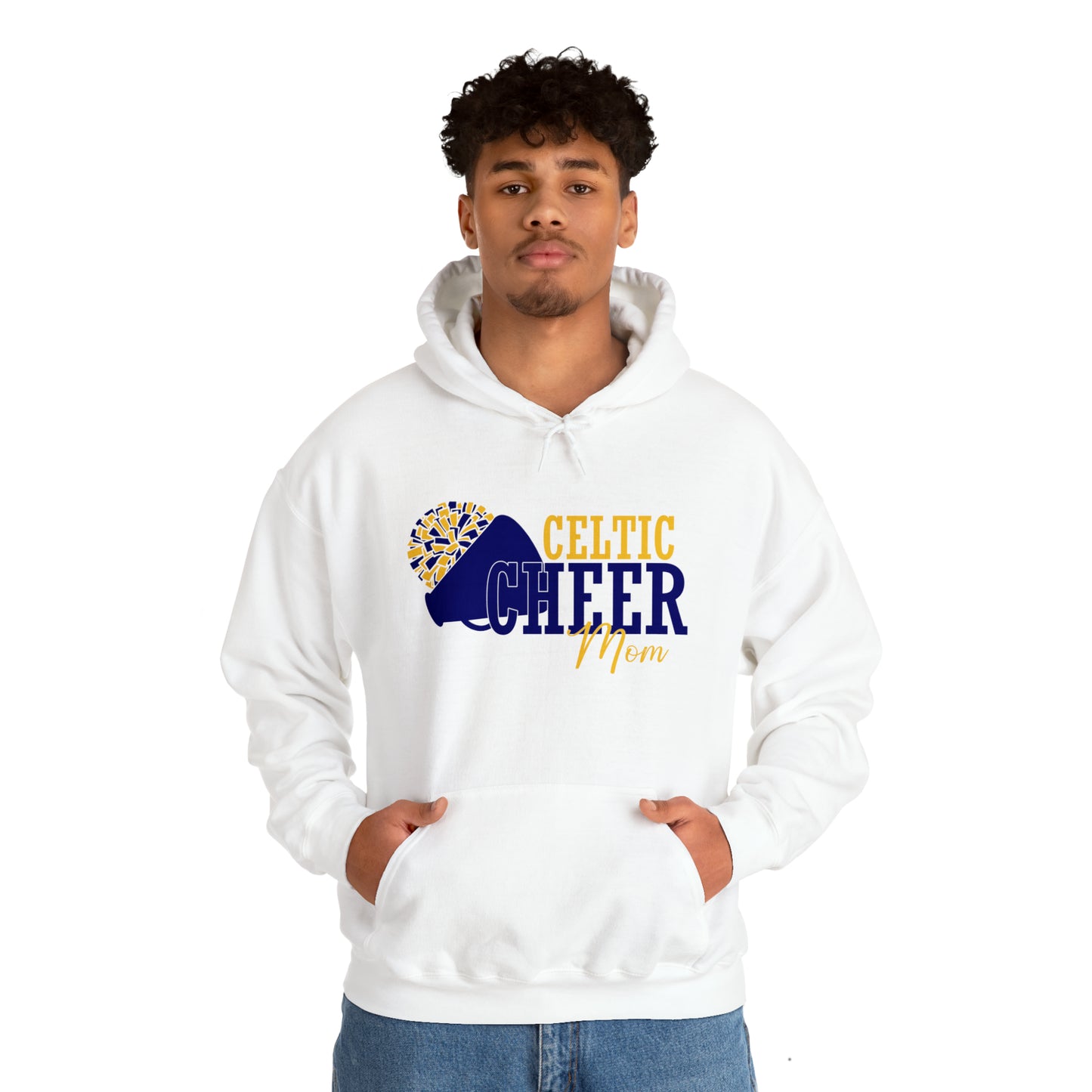 Celtic Cheer Mom Hooded Sweatshirt