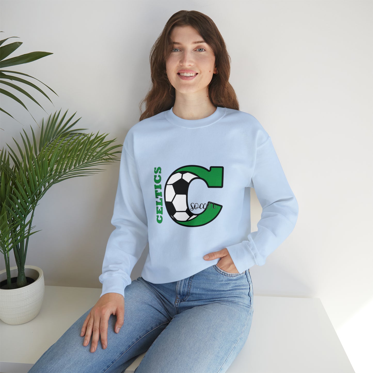 Soccer Heavy Blend™ Crewneck Sweatshirt