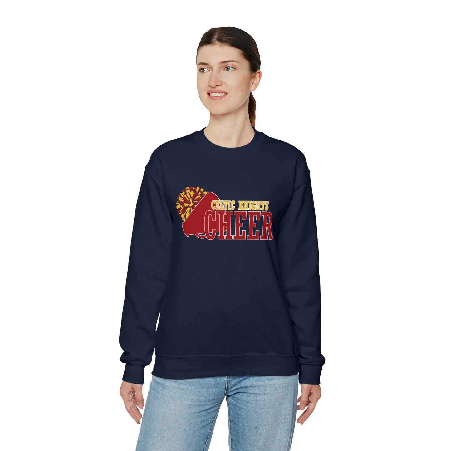 Celtic Knights Cheer Crewneck Sweatshirt