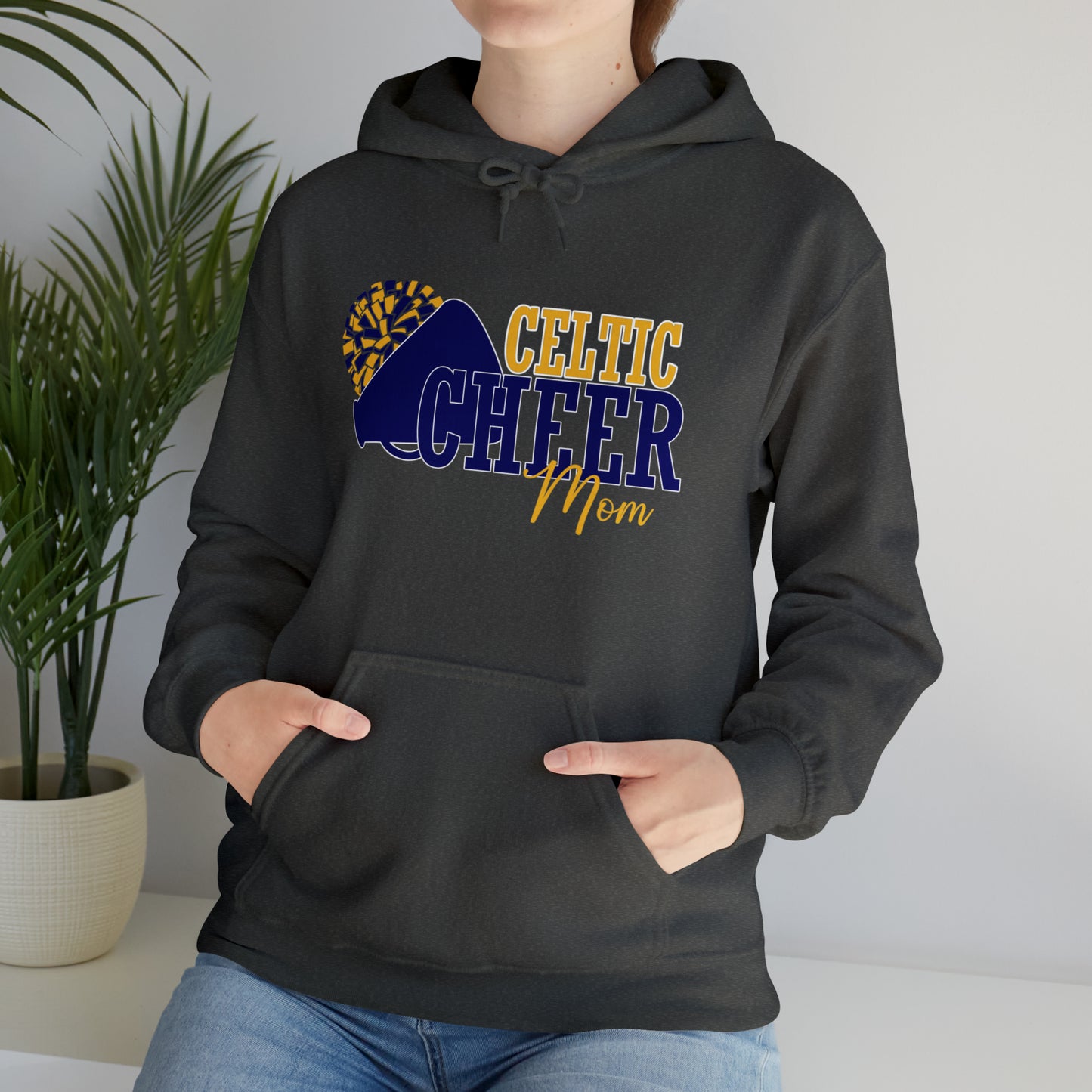 Celtic Cheer Mom Hooded Sweatshirt