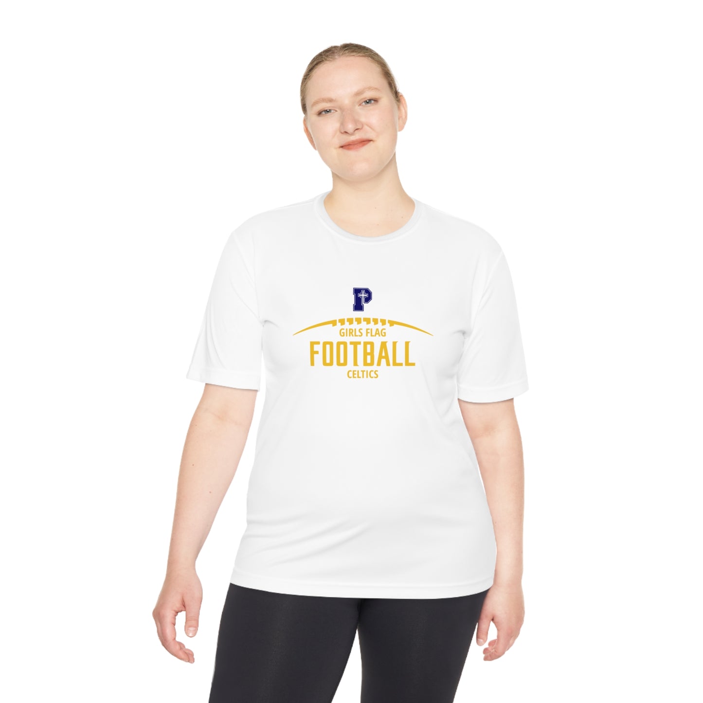 Flag Football Adult Moisture Wicking Tee