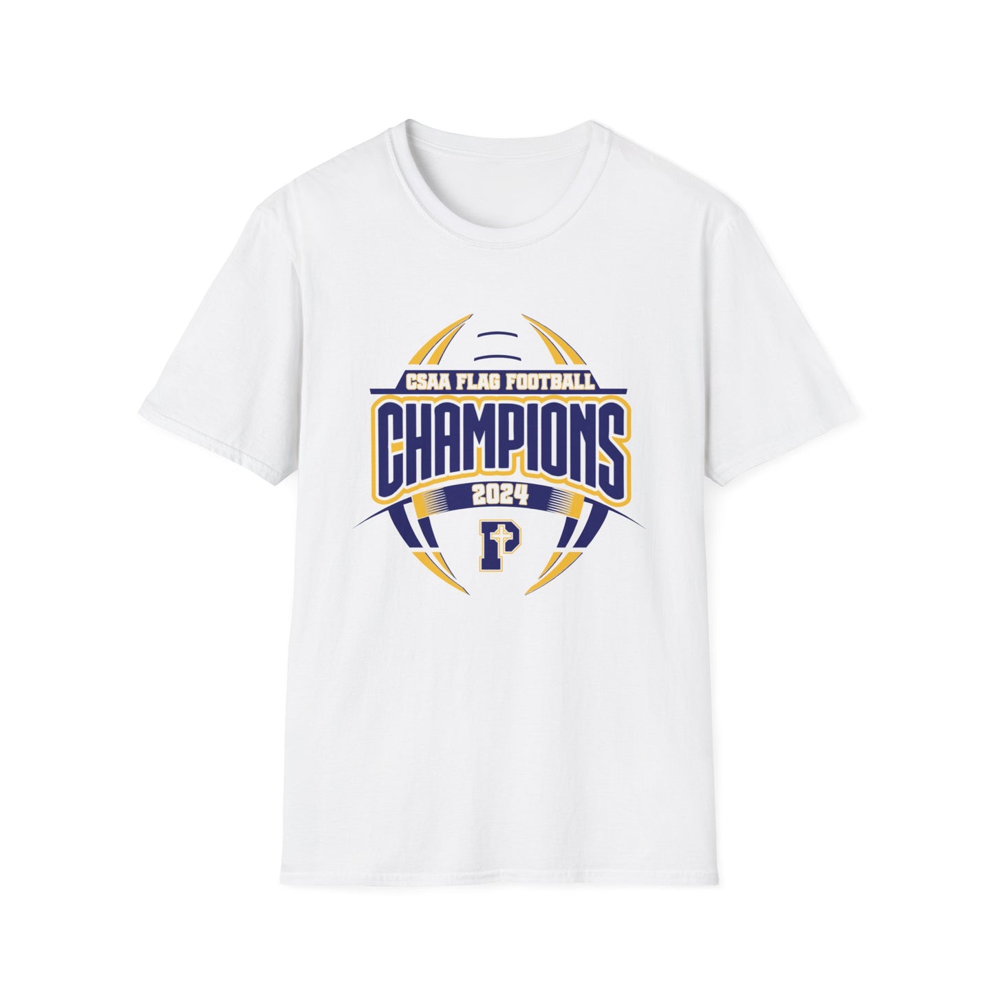 2024 Flag Football Champions Softstyle T-Shirt