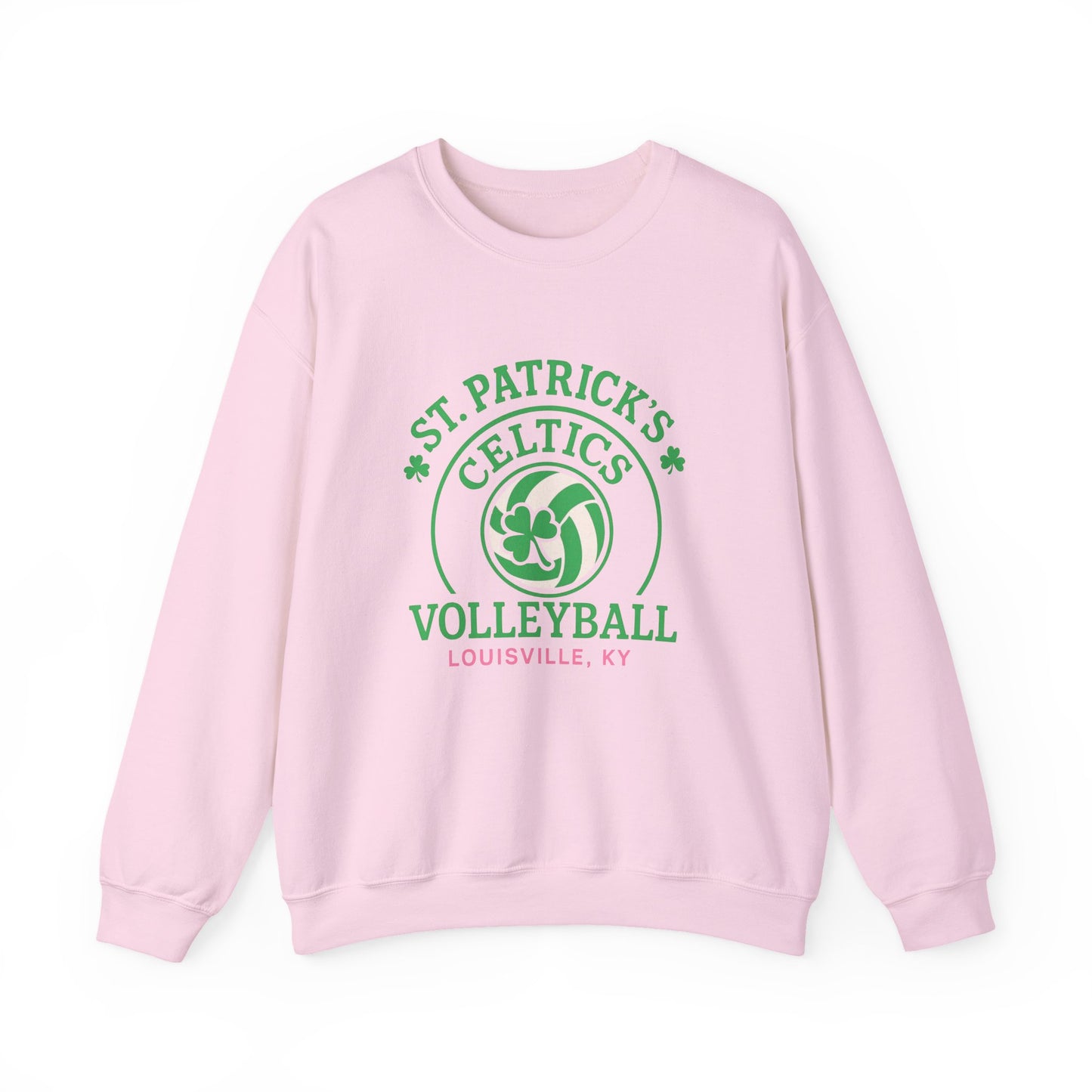 Volleyball Adult Crewneck Sweatshirt