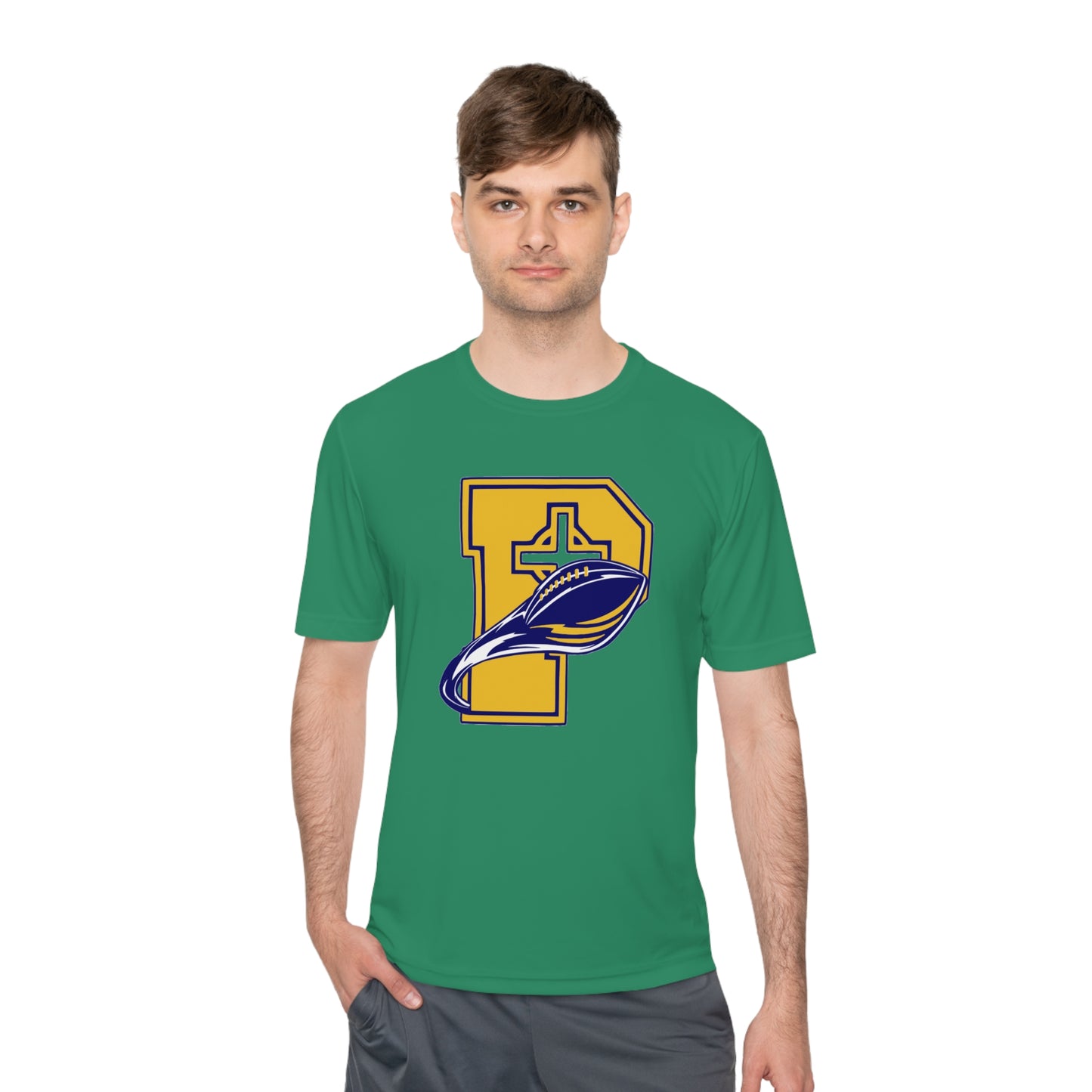 Flag Football Adult Moisture Wicking Tee
