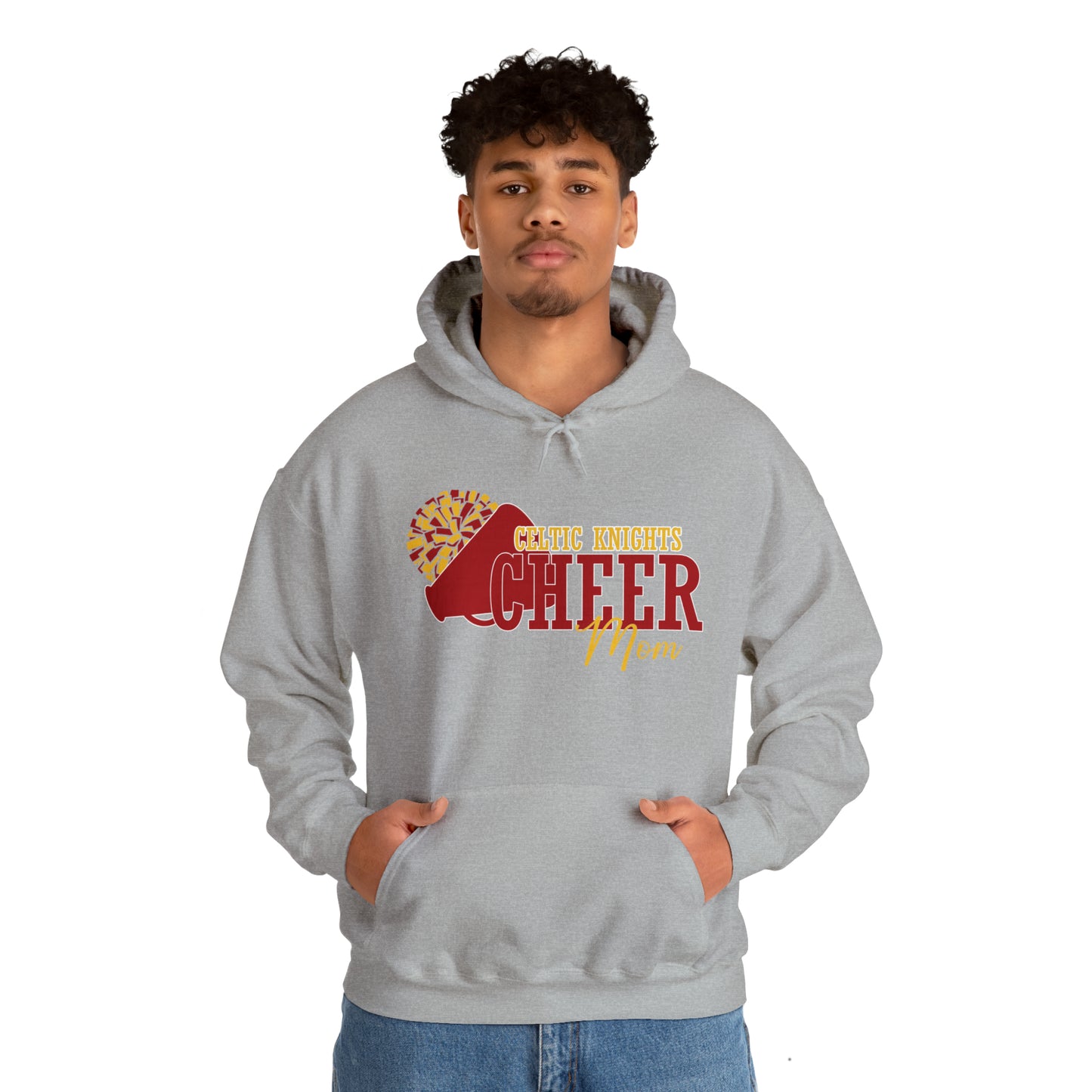 Celtic Knights Cheer Mom Hooded Sweatshirt