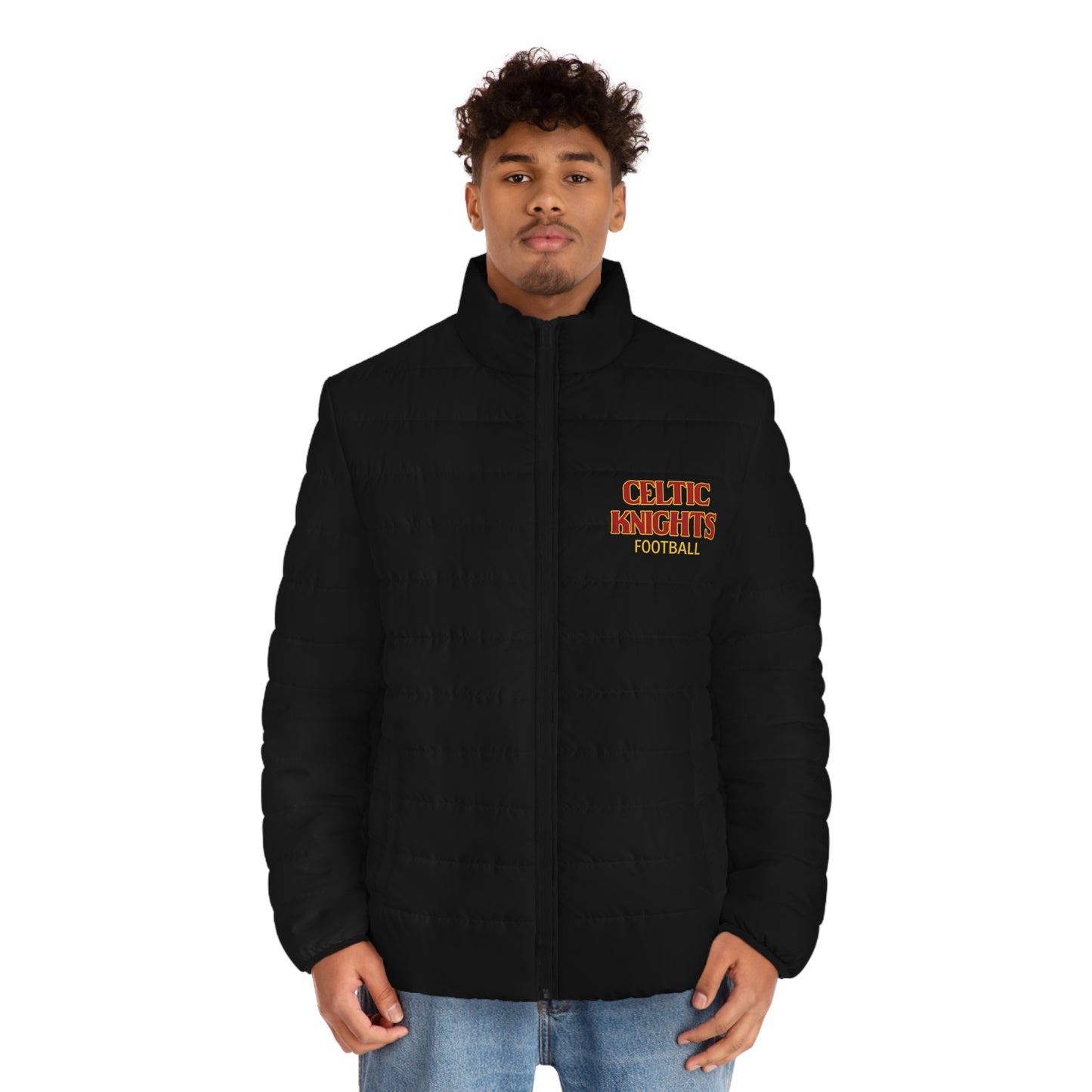 Celtic Knights Puffer Jacket (AOP)
