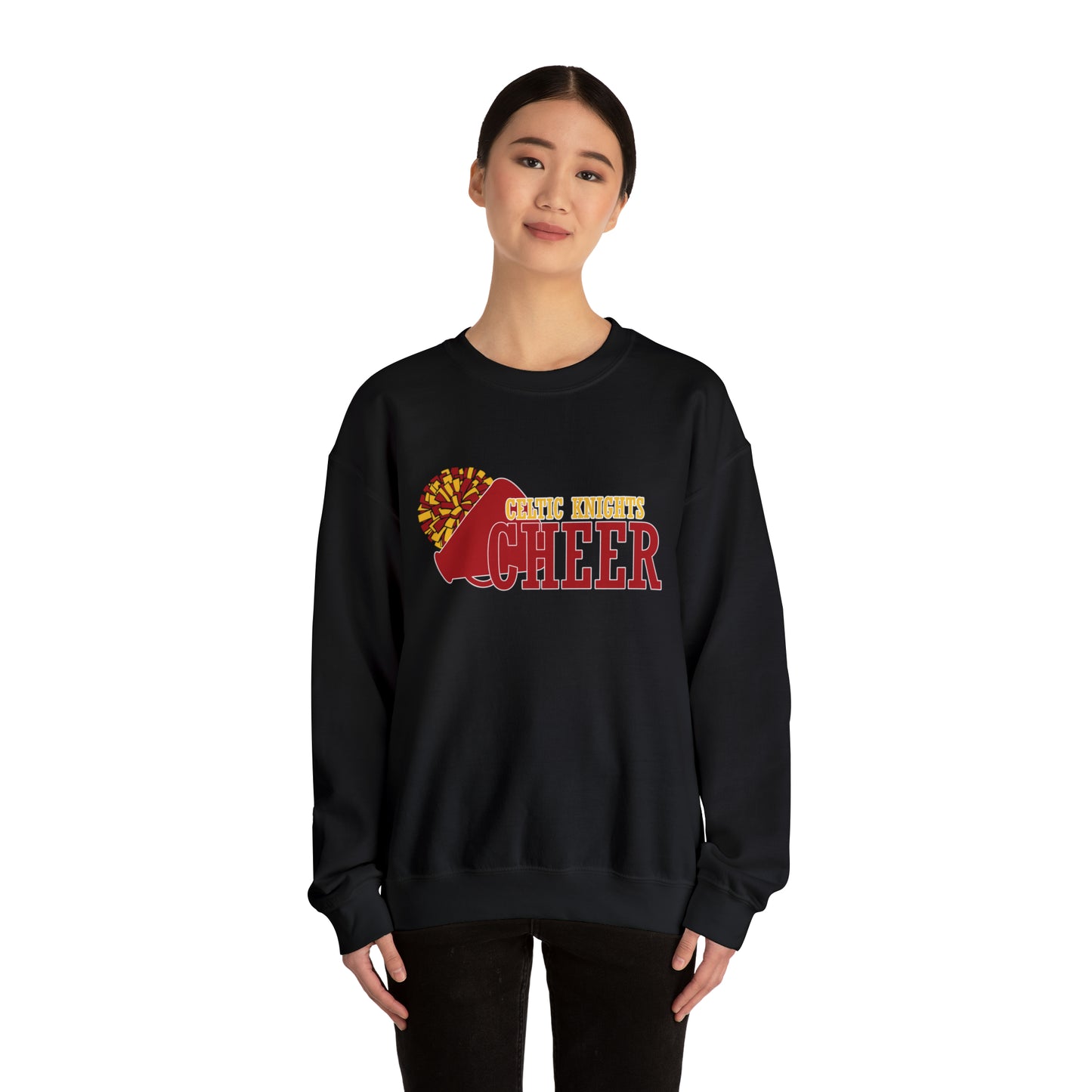 Celtic Knights Cheer Crewneck Sweatshirt