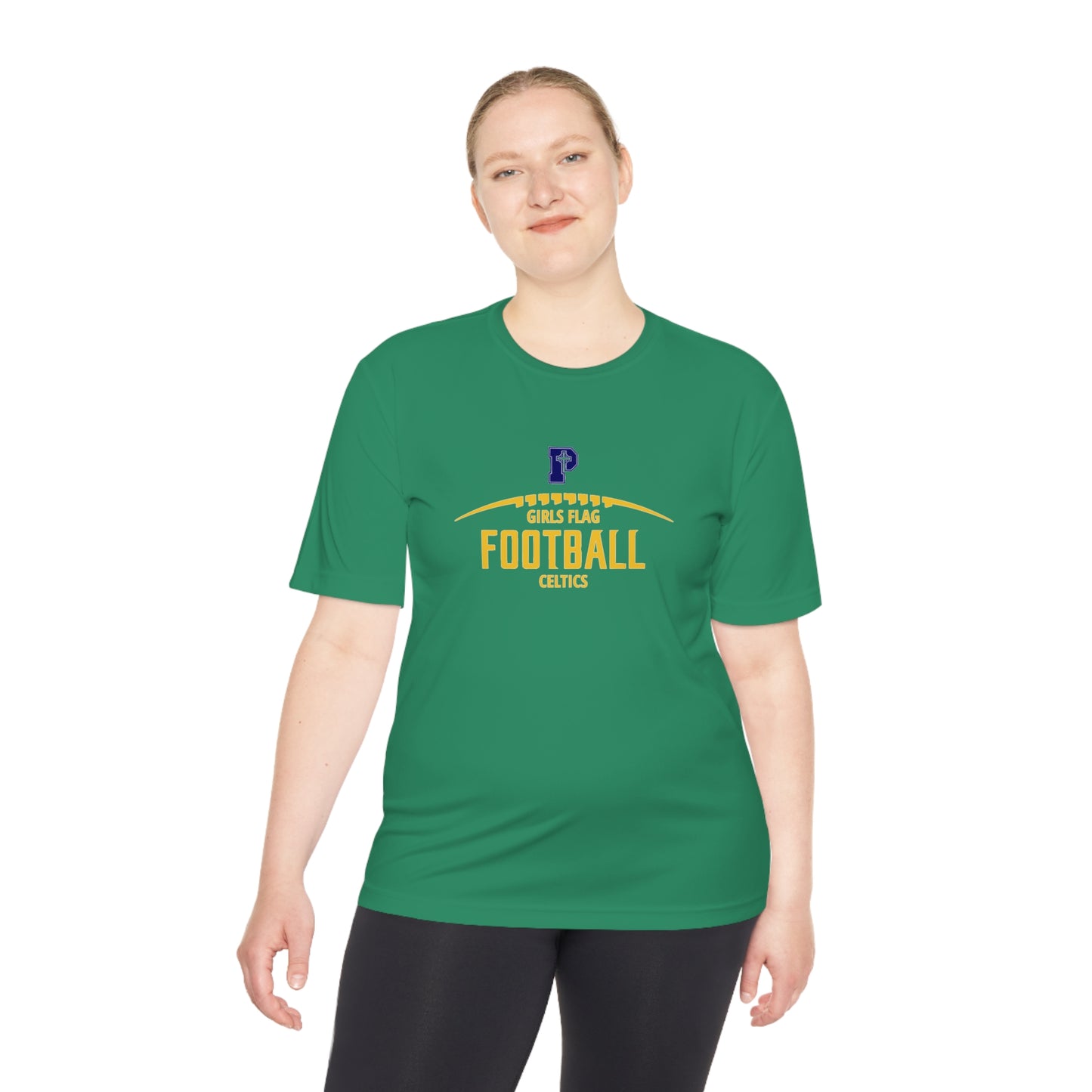 Flag Football Adult Moisture Wicking Tee