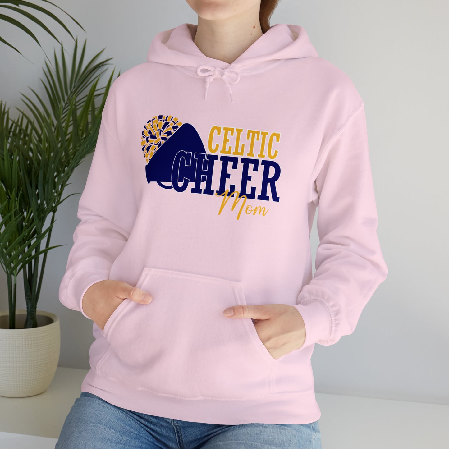 Celtic Cheer Mom Hooded Sweatshirt