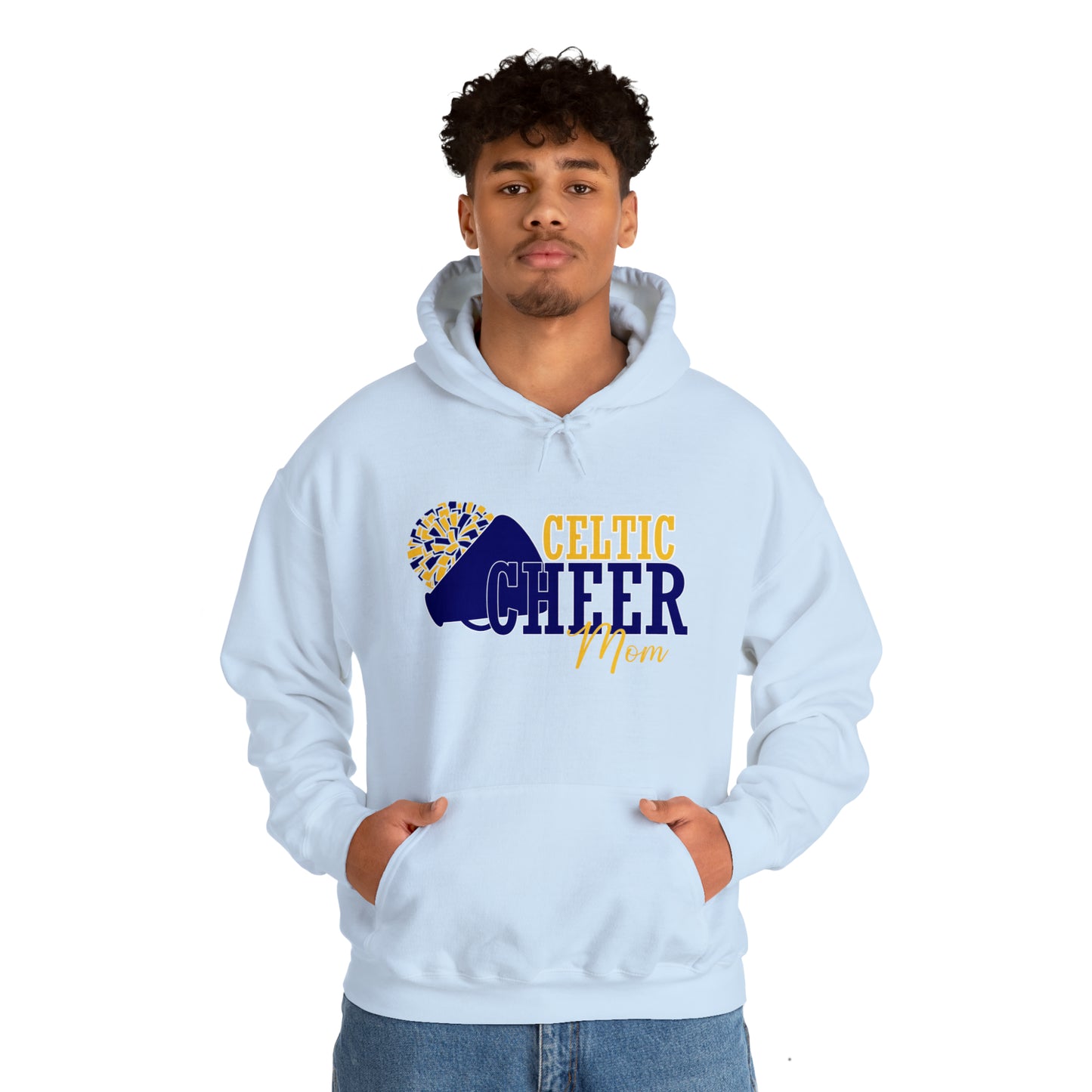 Celtic Cheer Mom Hooded Sweatshirt