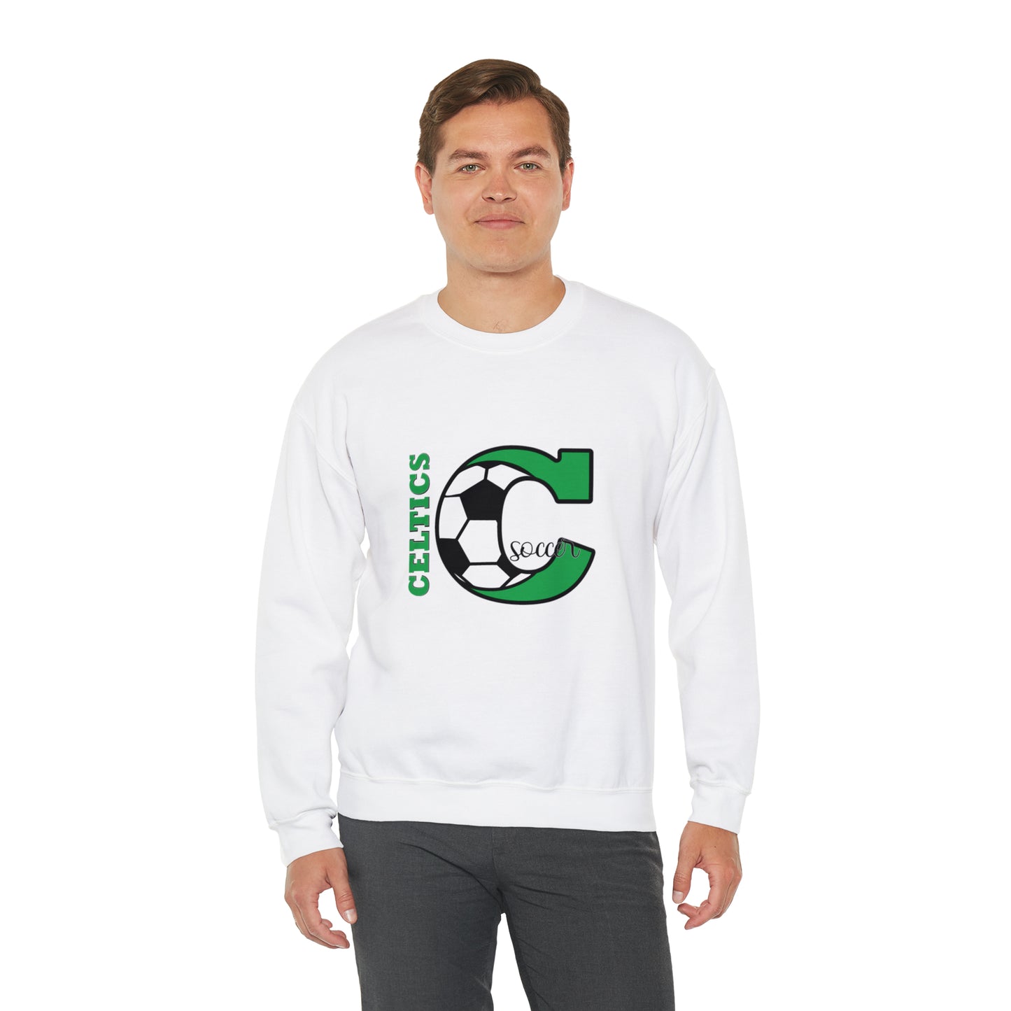 Soccer Heavy Blend™ Crewneck Sweatshirt