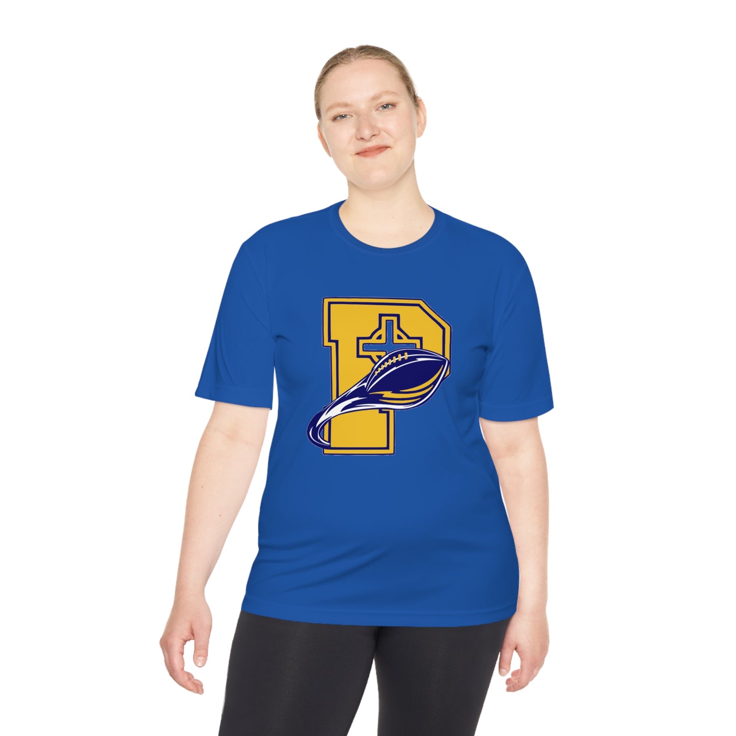 Flag Football Adult Moisture Wicking Tee