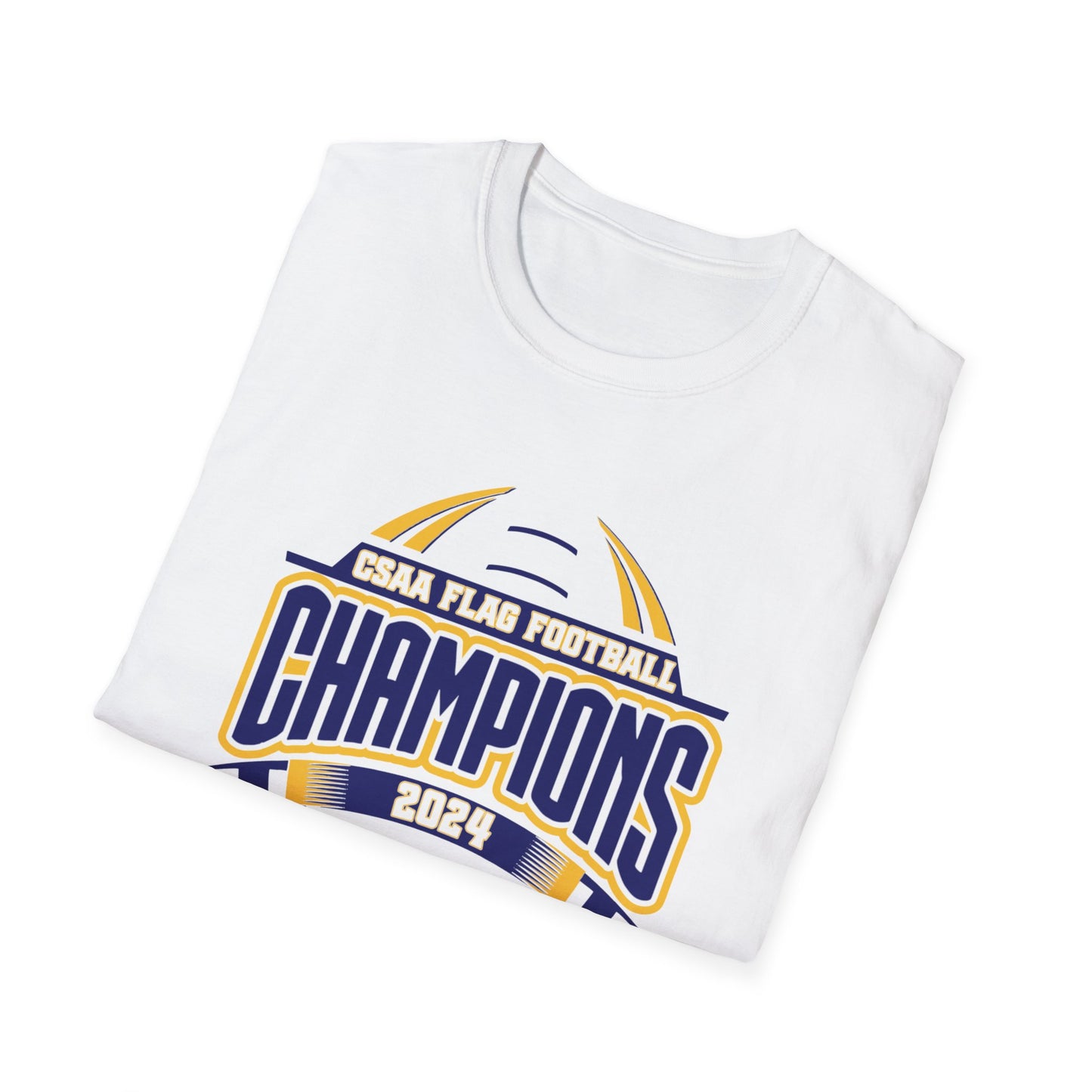 2024 Flag Football Champions Softstyle T-Shirt