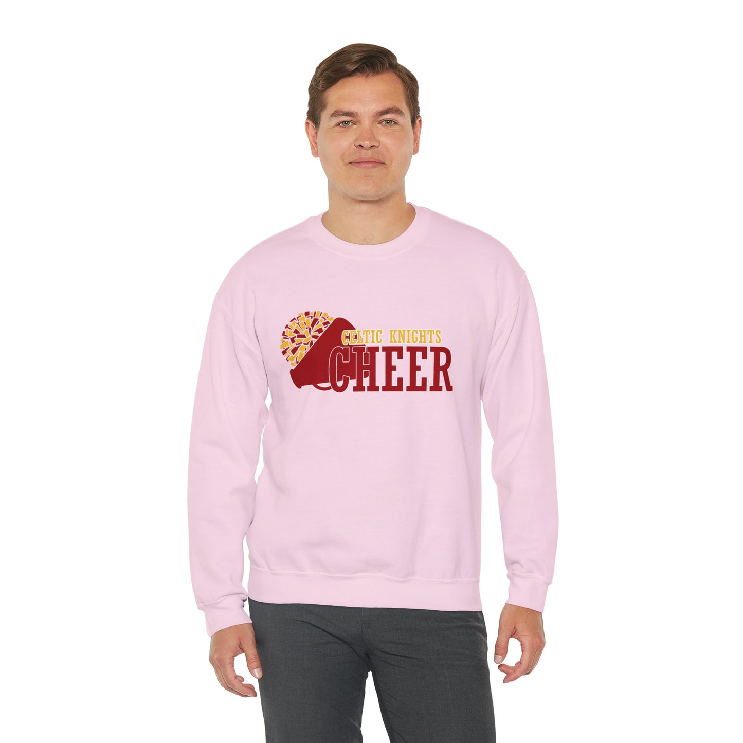 Celtic Knights Cheer Crewneck Sweatshirt