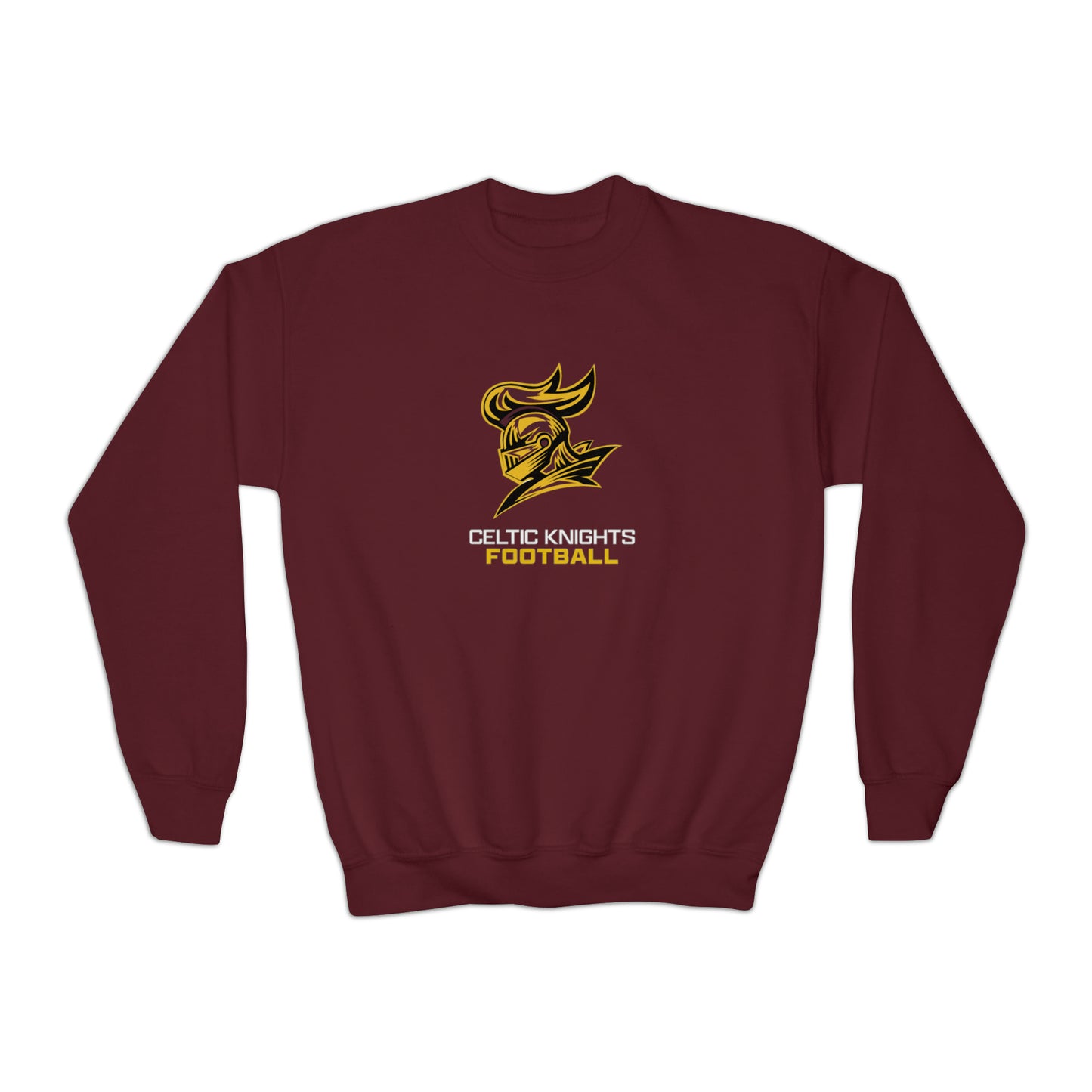 Celtic Knights Football Youth Crewneck Sweatshirt