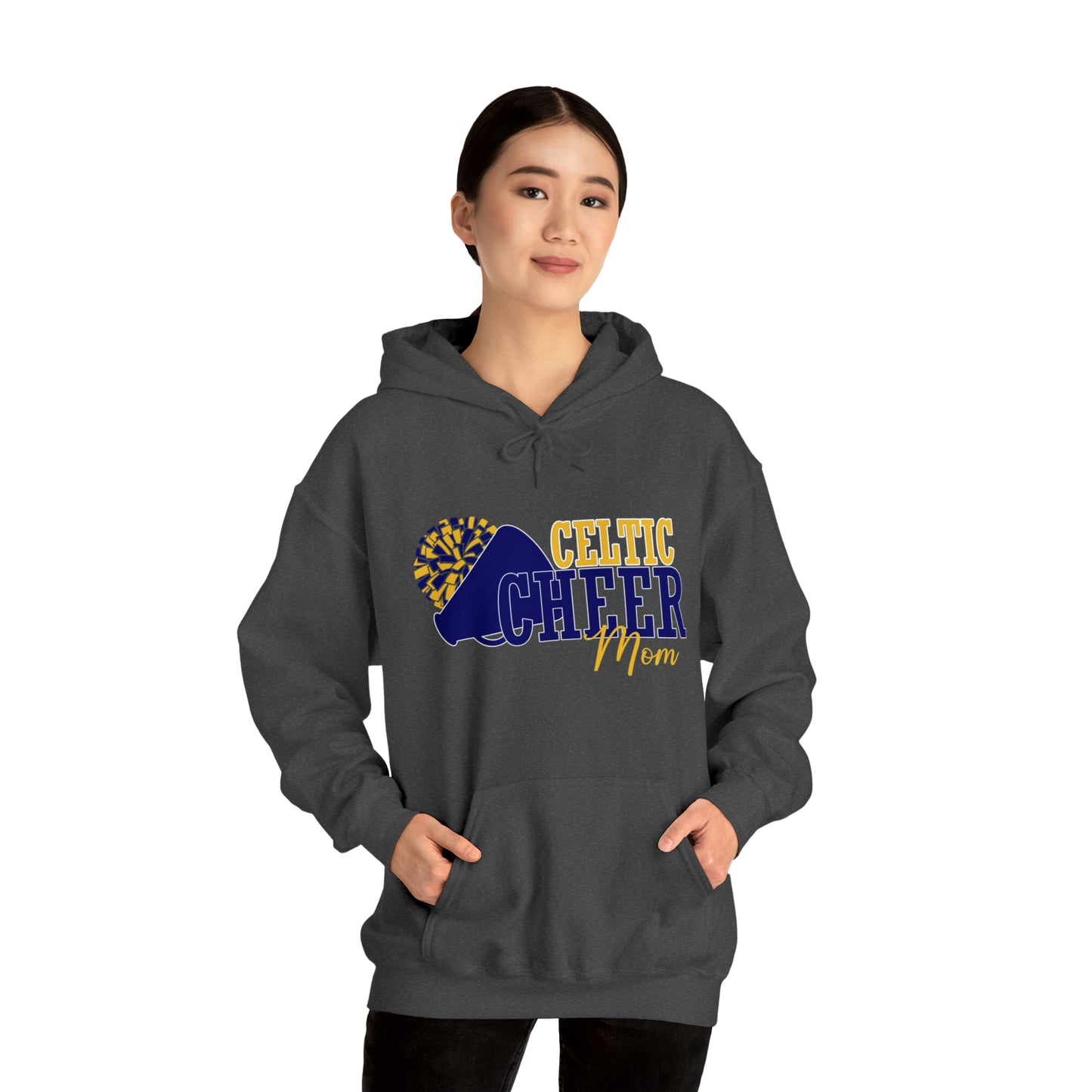Celtic Cheer Mom Hooded Sweatshirt