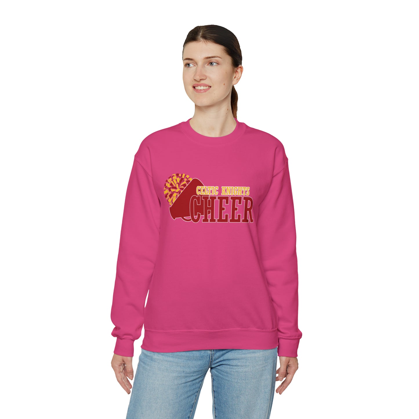 Celtic Knights Cheer Crewneck Sweatshirt