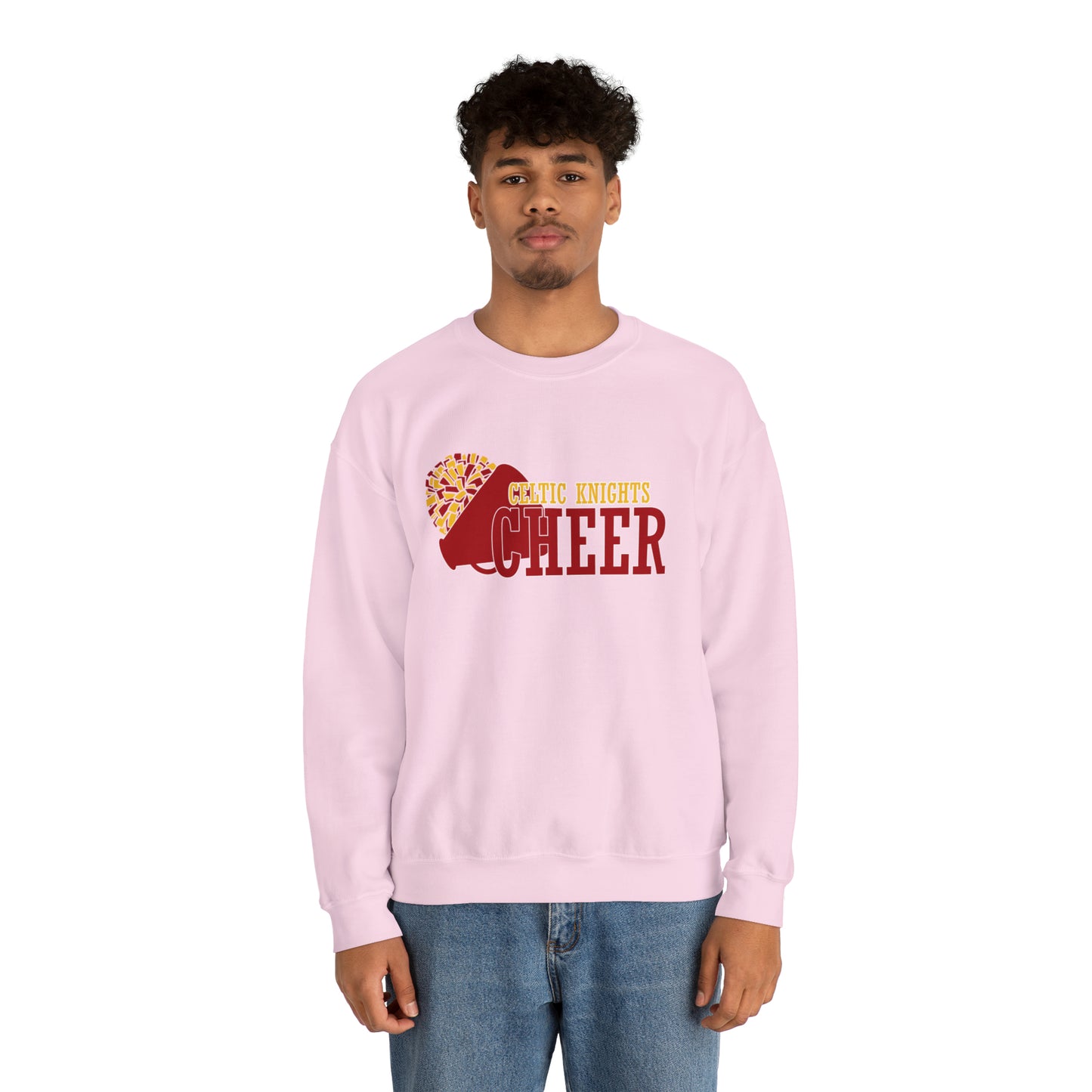 Celtic Knights Cheer Crewneck Sweatshirt