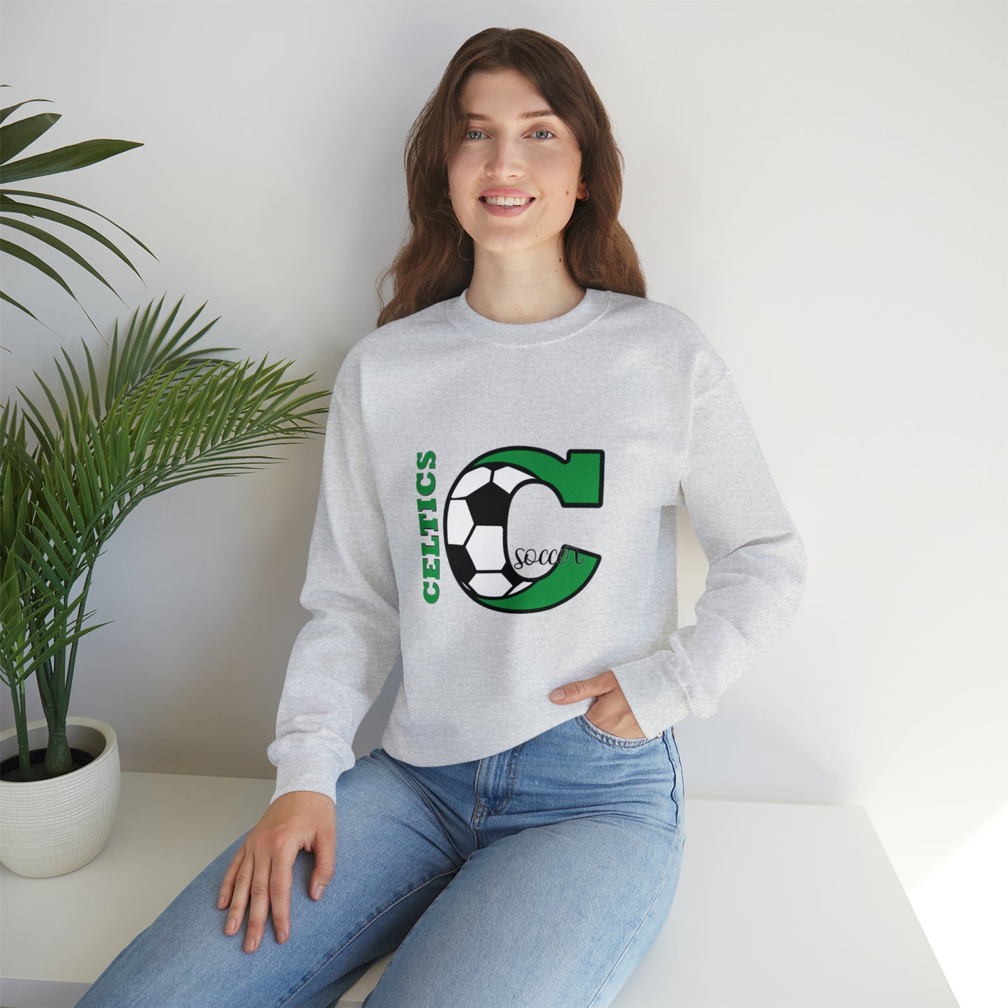 Soccer Heavy Blend™ Crewneck Sweatshirt