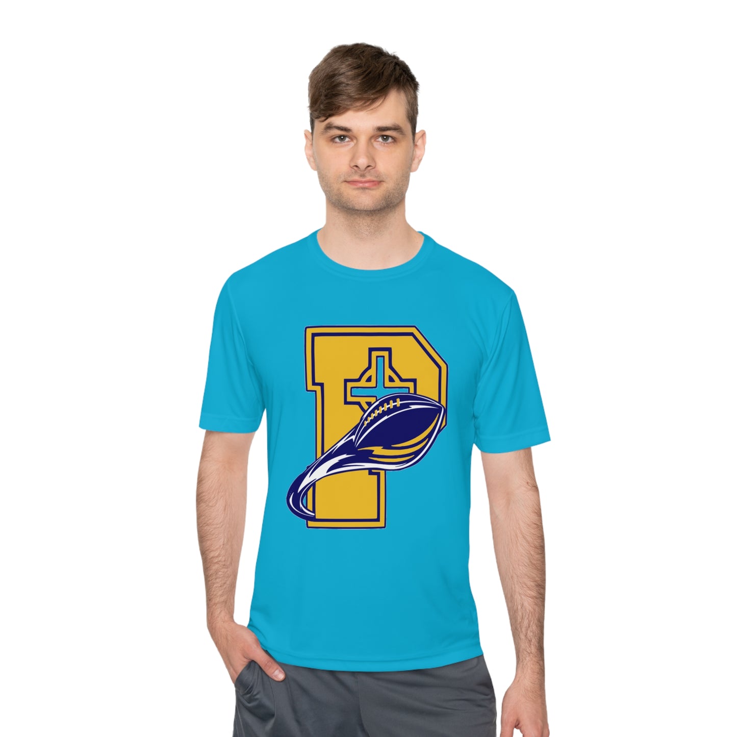 Flag Football Adult Moisture Wicking Tee