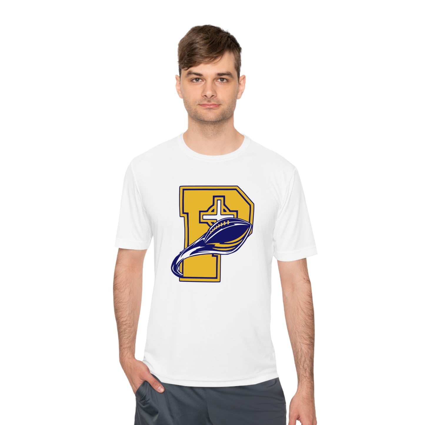 Flag Football Adult Moisture Wicking Tee