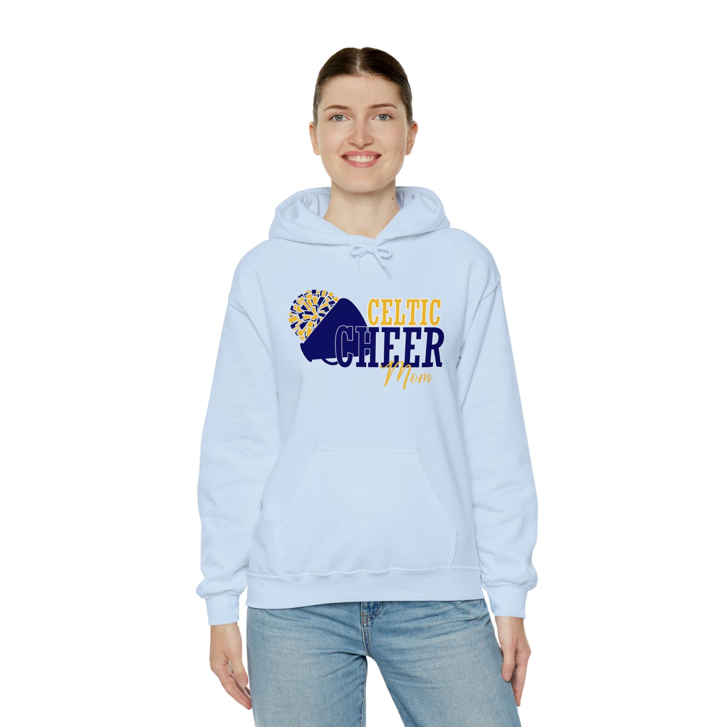 Celtic Cheer Mom Hooded Sweatshirt