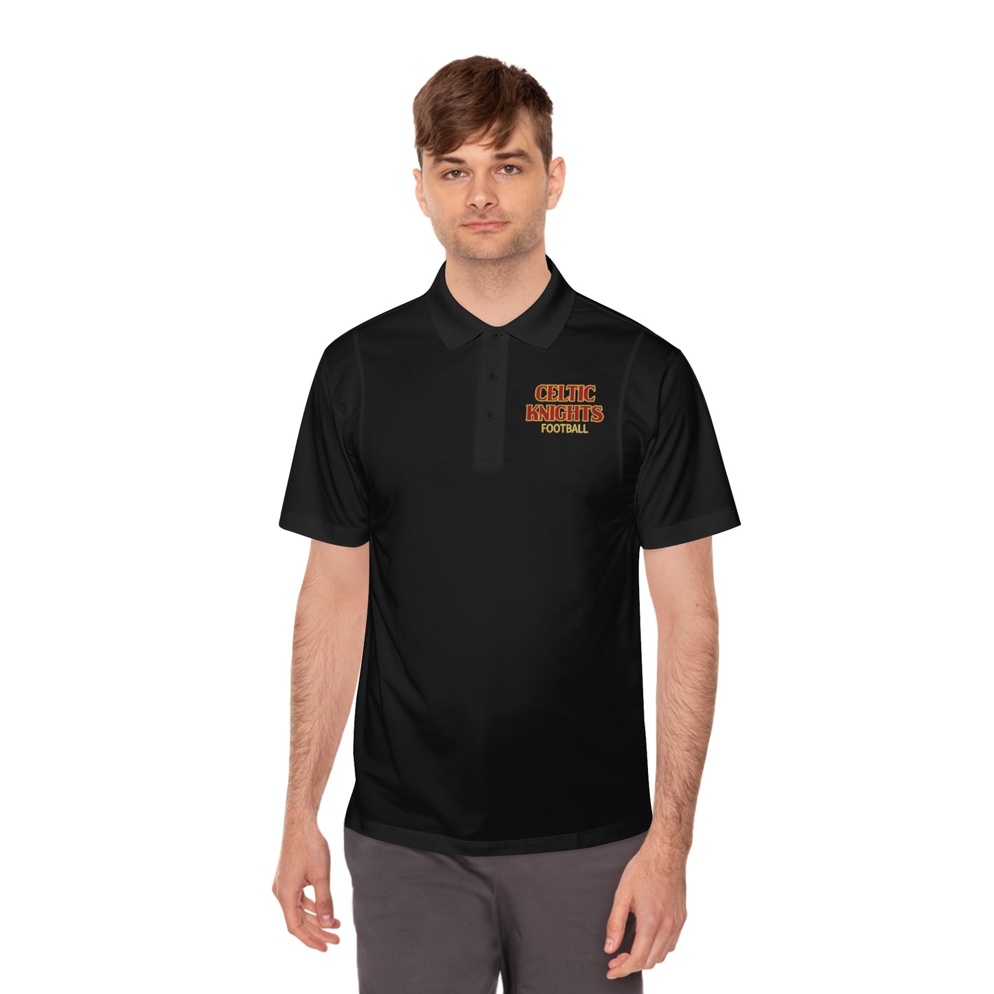 Celtic Knights Football Men's Sport Polo Shirt
