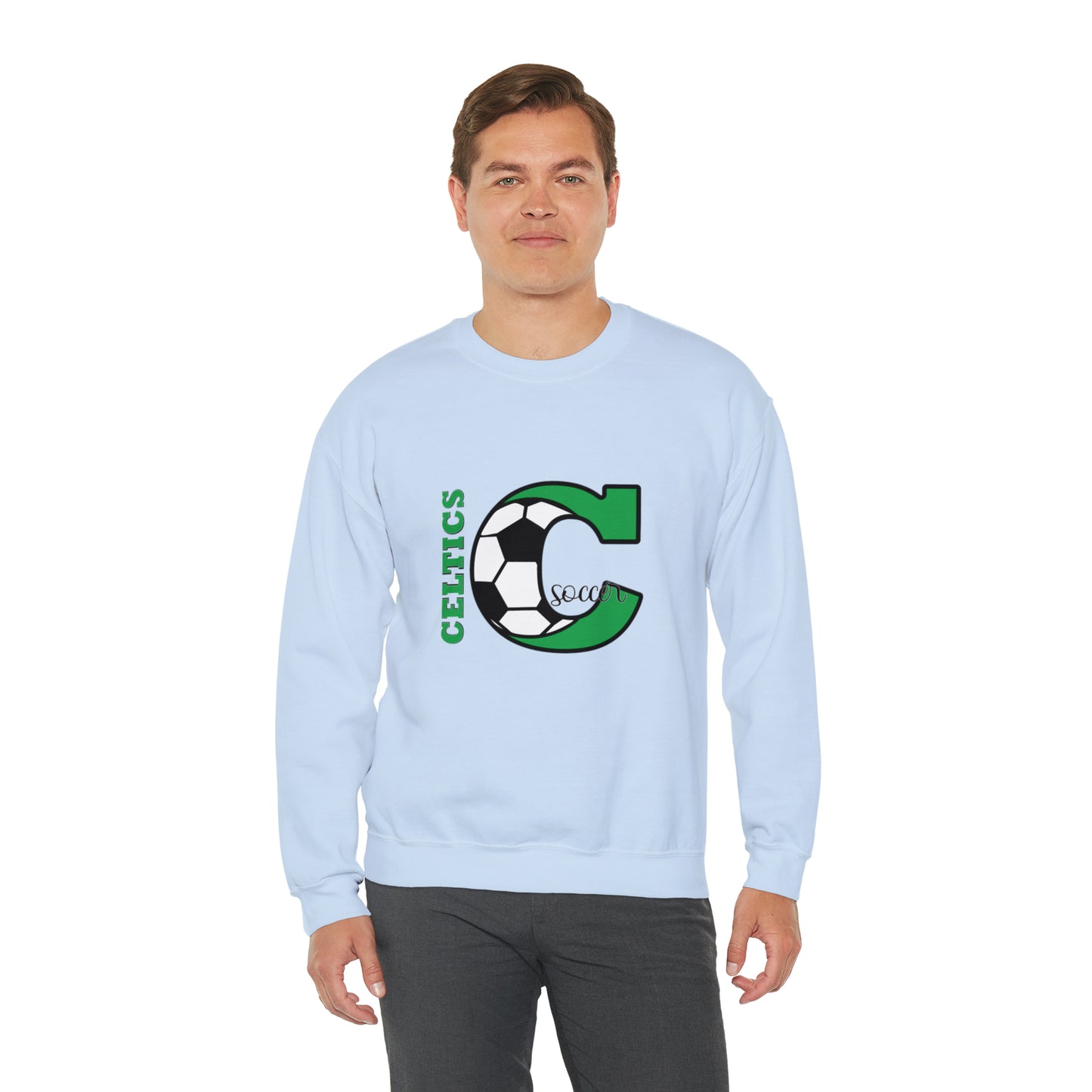 Soccer Heavy Blend™ Crewneck Sweatshirt