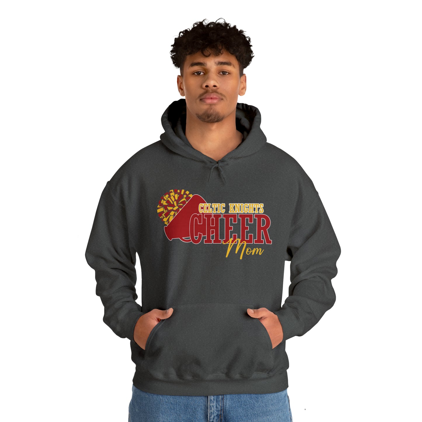 Celtic Knights Cheer Mom Hooded Sweatshirt