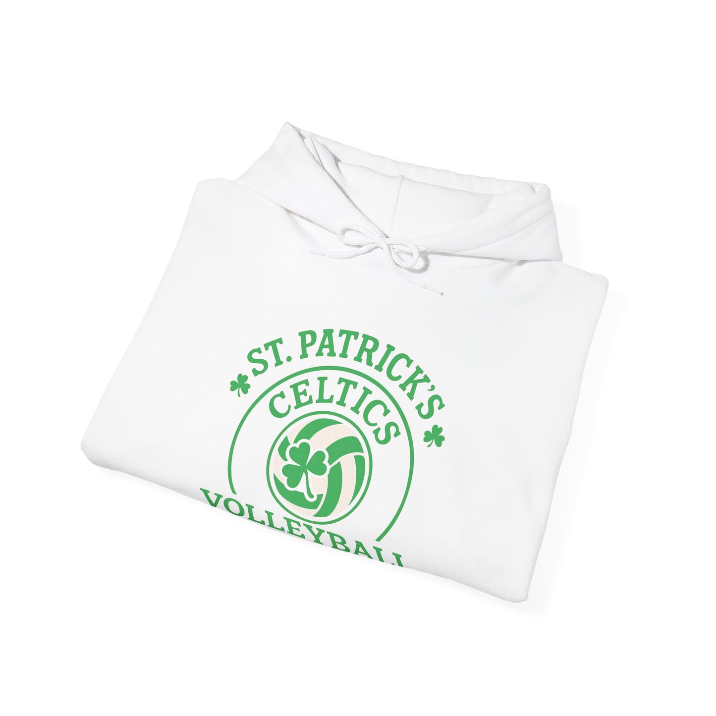 Volleyball Adult Hooded Sweatshirt