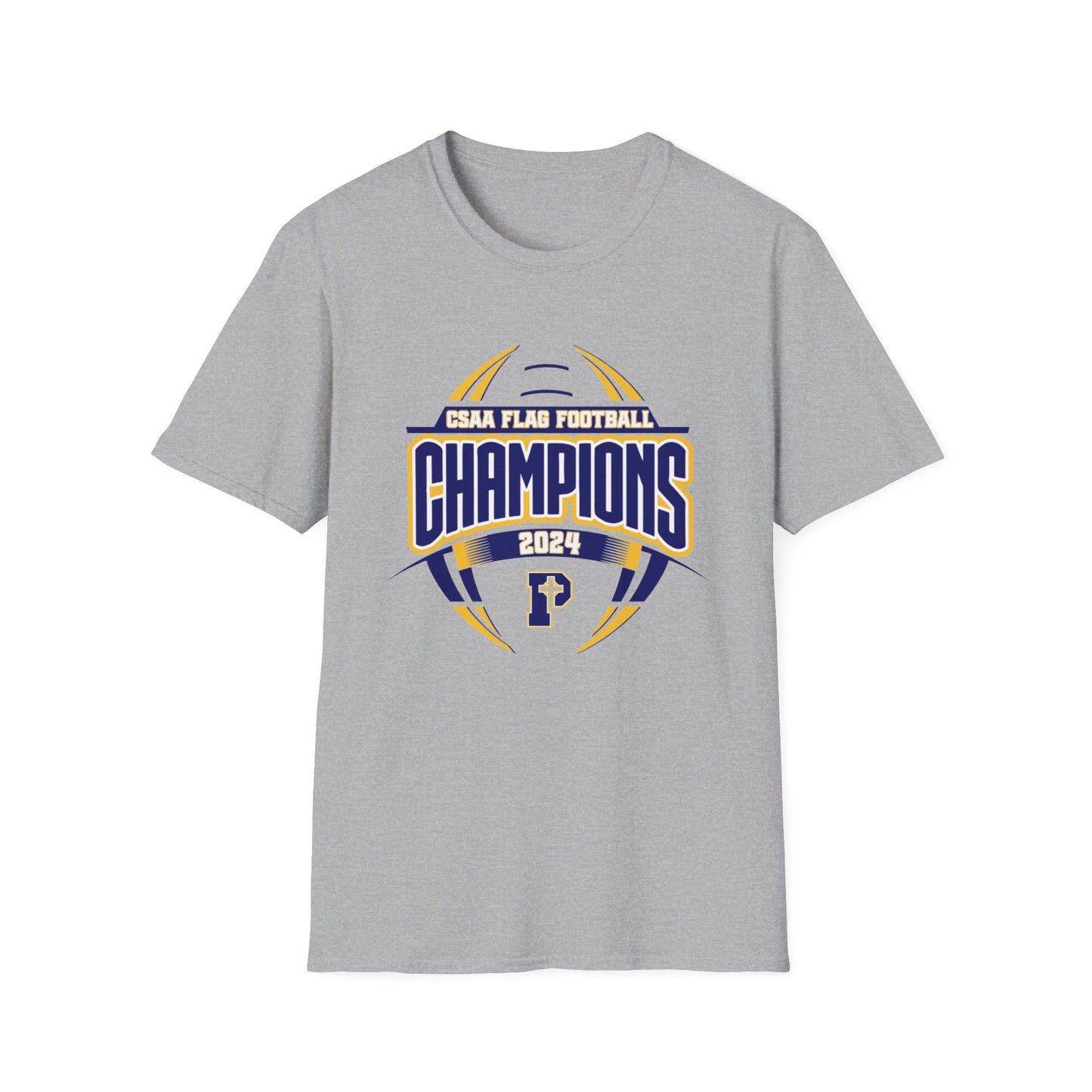 2024 Flag Football Champions Softstyle T-Shirt