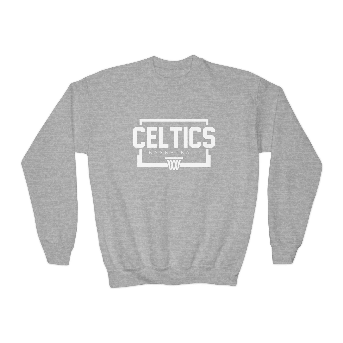 Basketball Youth Crewneck Sweatshirt
