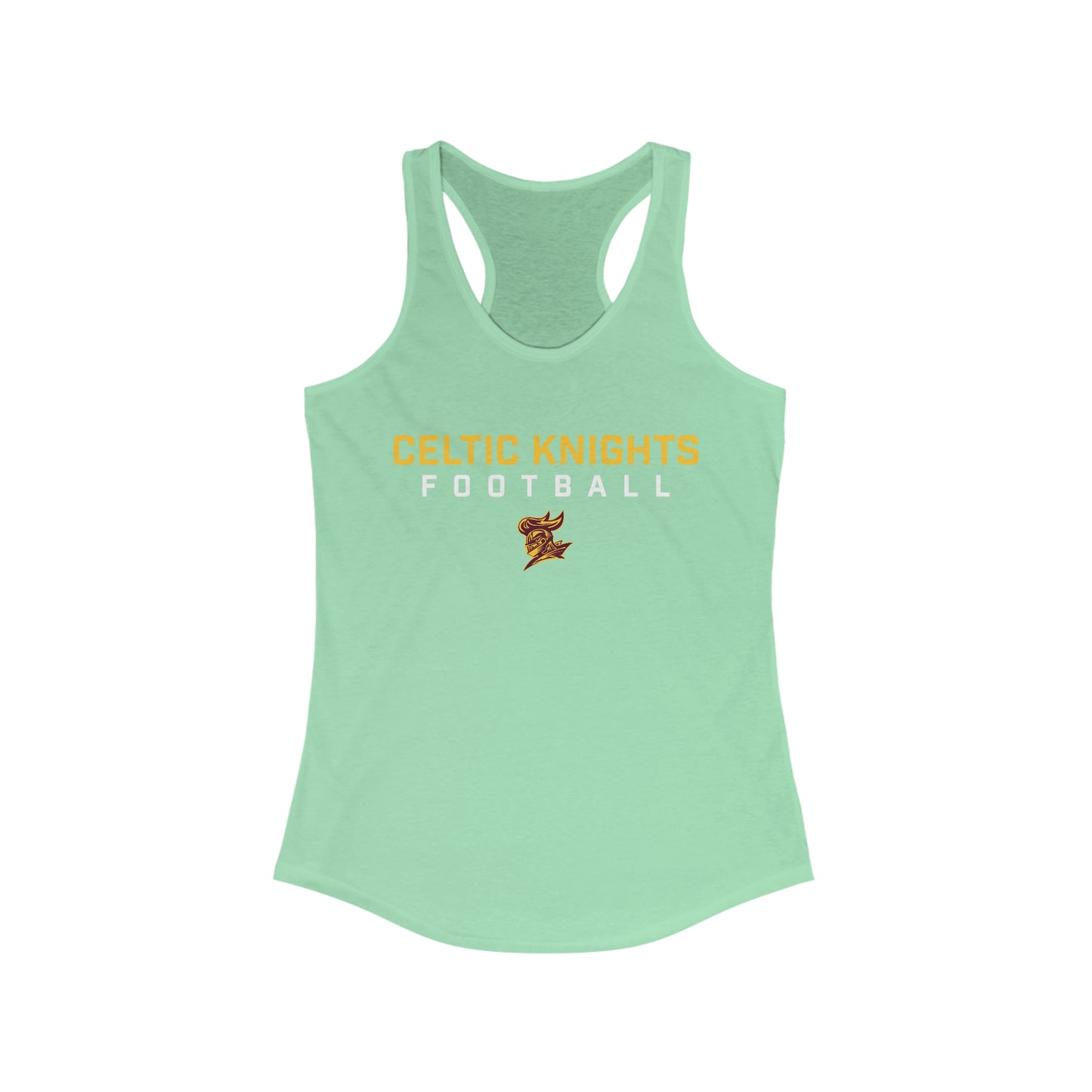 Celtic Knights Football Racerback Tank