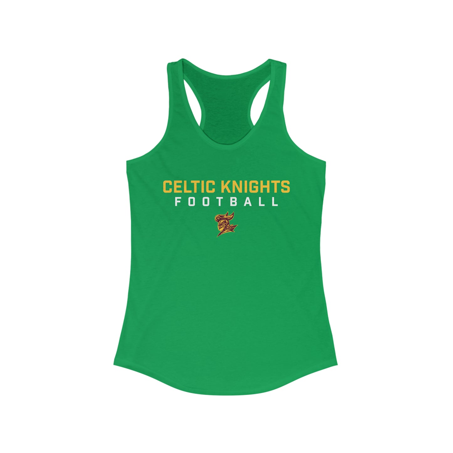 Celtic Knights Football Racerback Tank