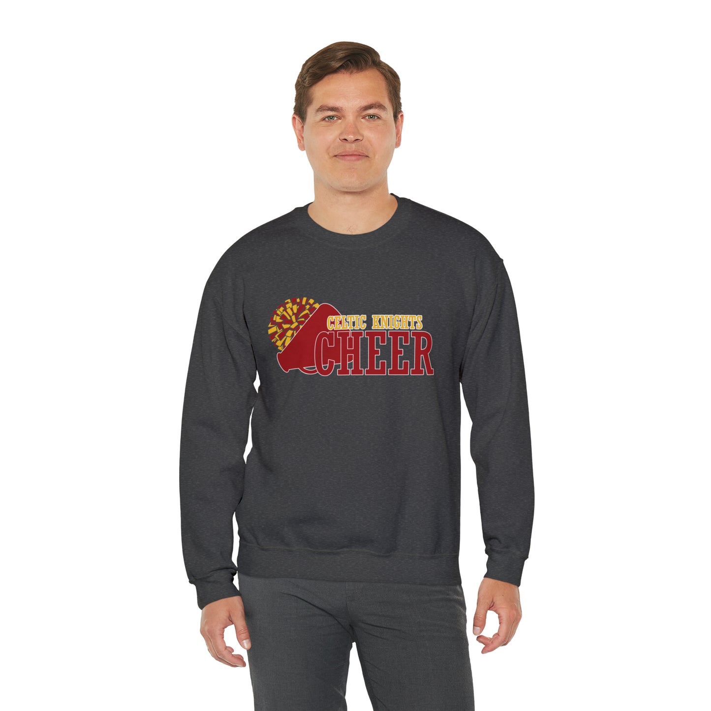 Celtic Knights Cheer Crewneck Sweatshirt