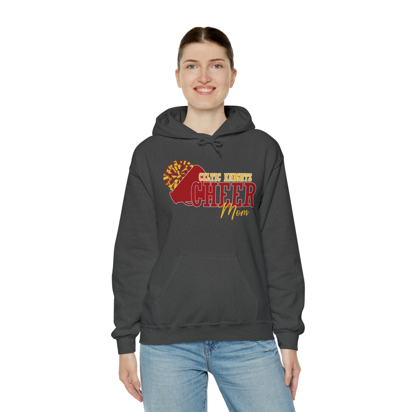 Celtic Knights Cheer Mom Hooded Sweatshirt