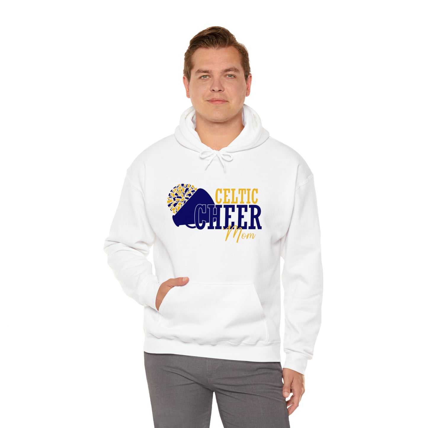 Celtic Cheer Mom Hooded Sweatshirt