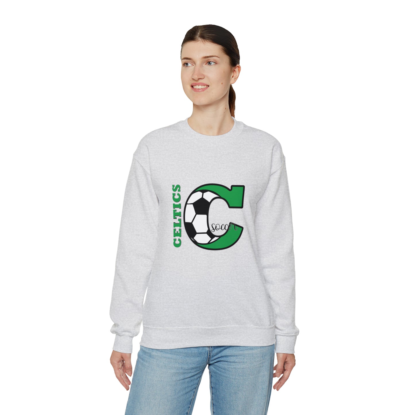 Soccer Heavy Blend™ Crewneck Sweatshirt