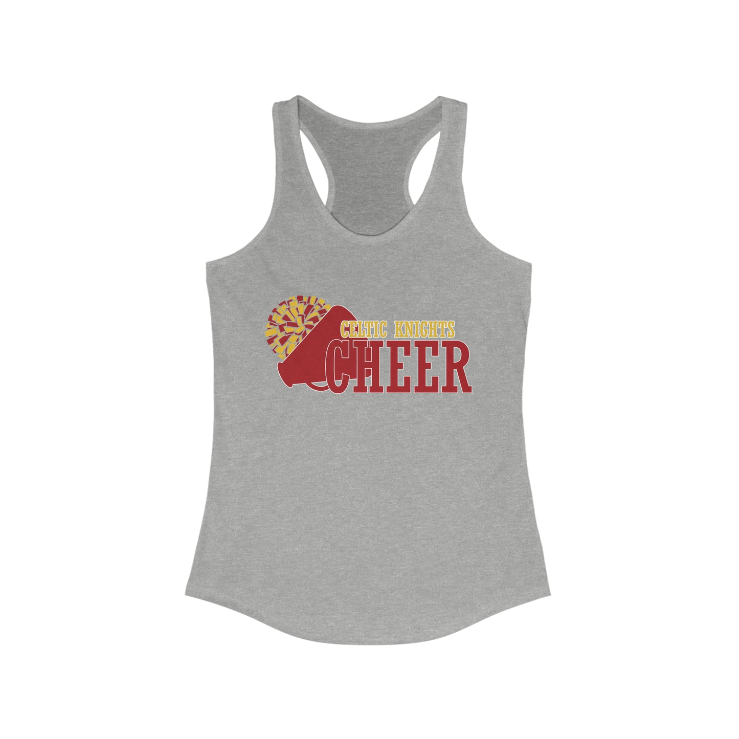 Celtic Knights Cheer Racerback Tank