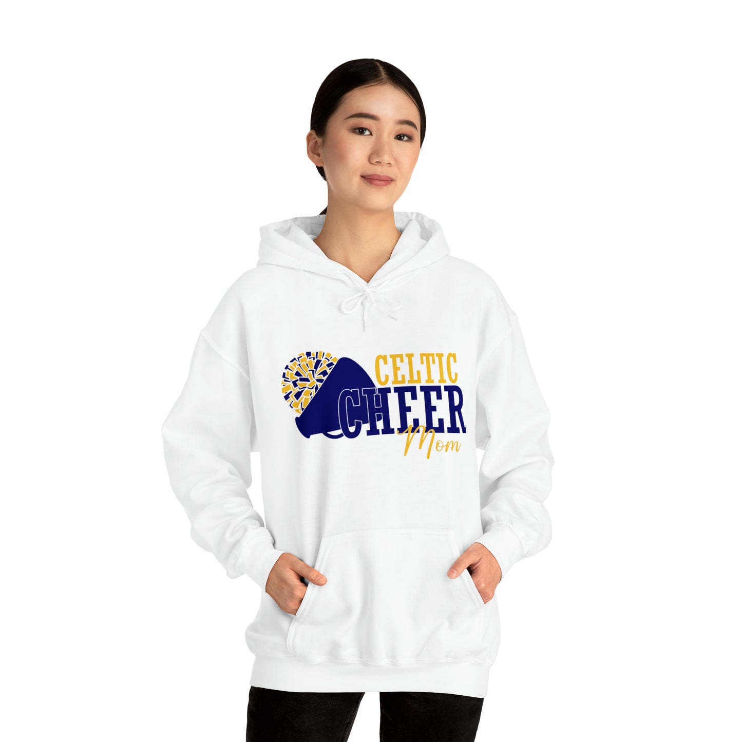 Celtic Cheer Mom Hooded Sweatshirt