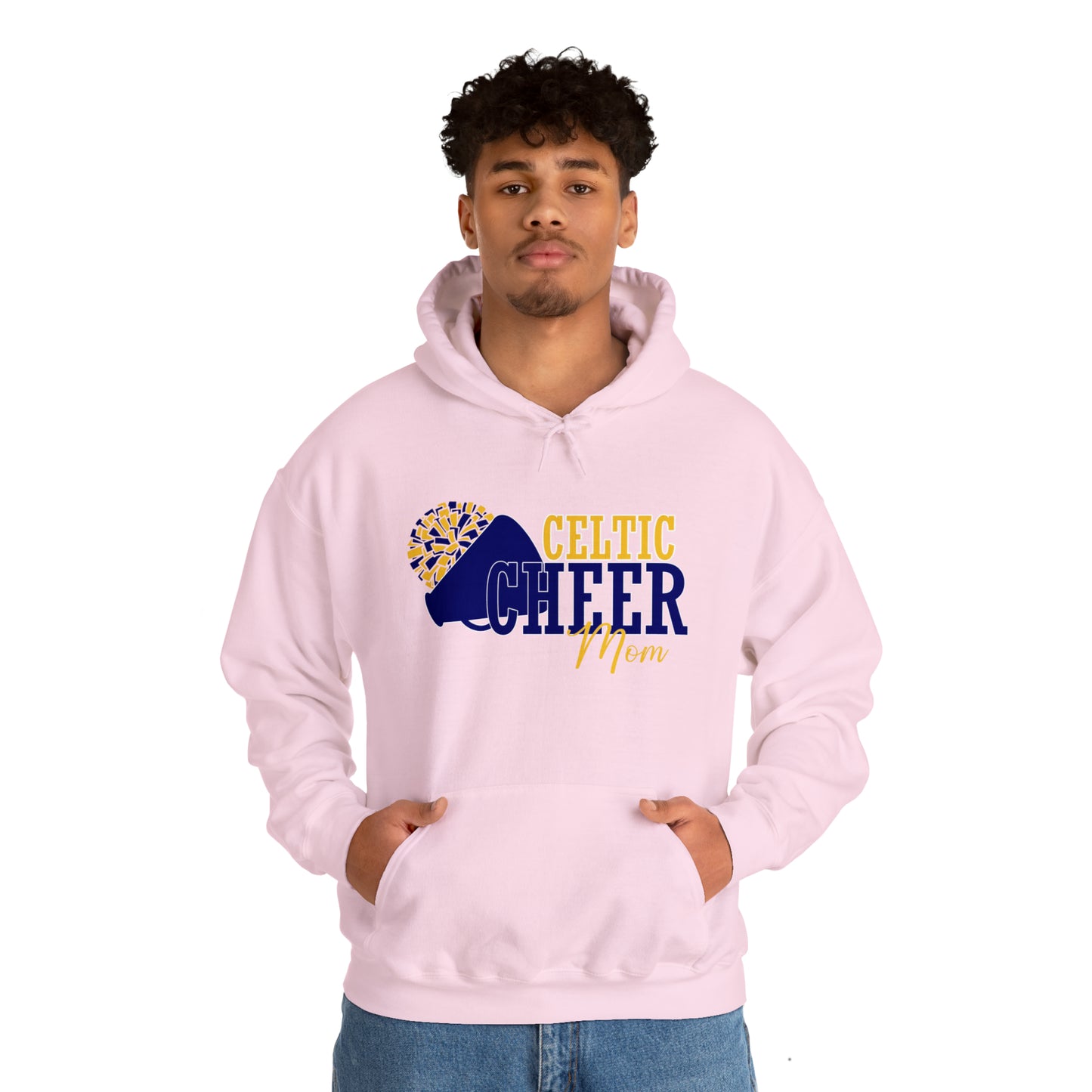 Celtic Cheer Mom Hooded Sweatshirt