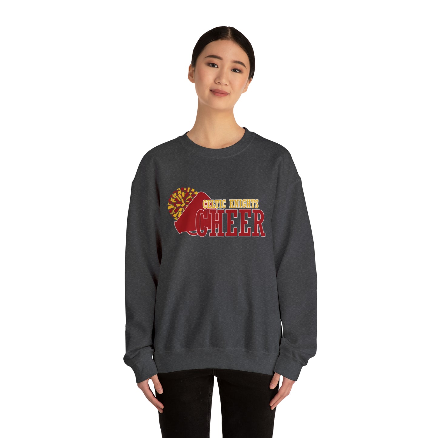 Celtic Knights Cheer Crewneck Sweatshirt
