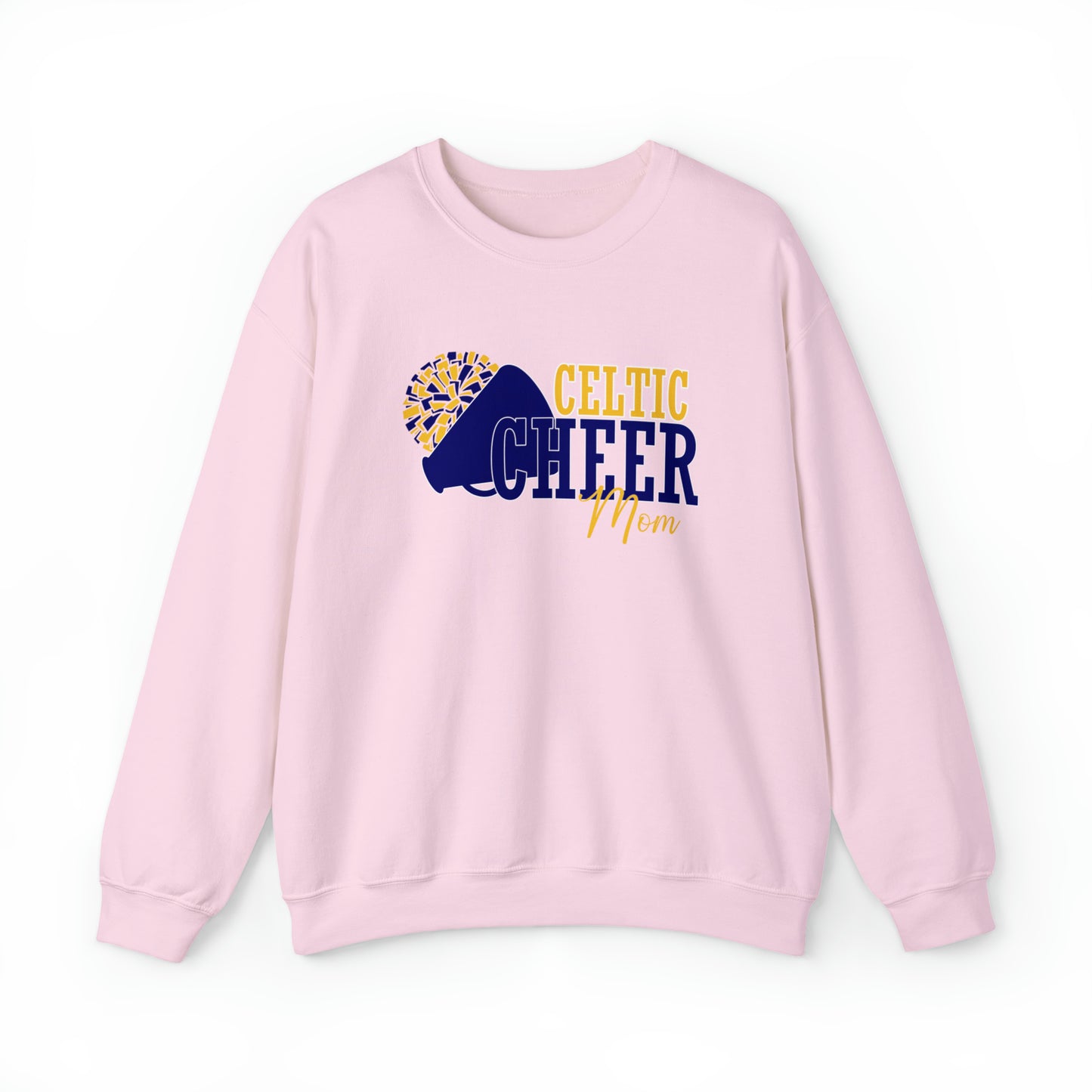 Celtic Cheer Mom Crewneck Sweatshirt