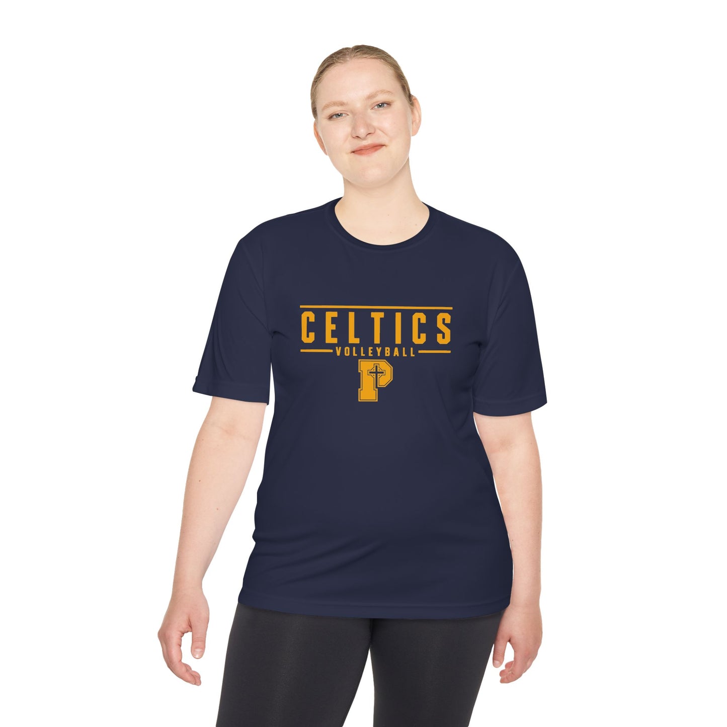 Celtics Volleyball Performance Tee — Moisture‑Wicking Athletic Shirt